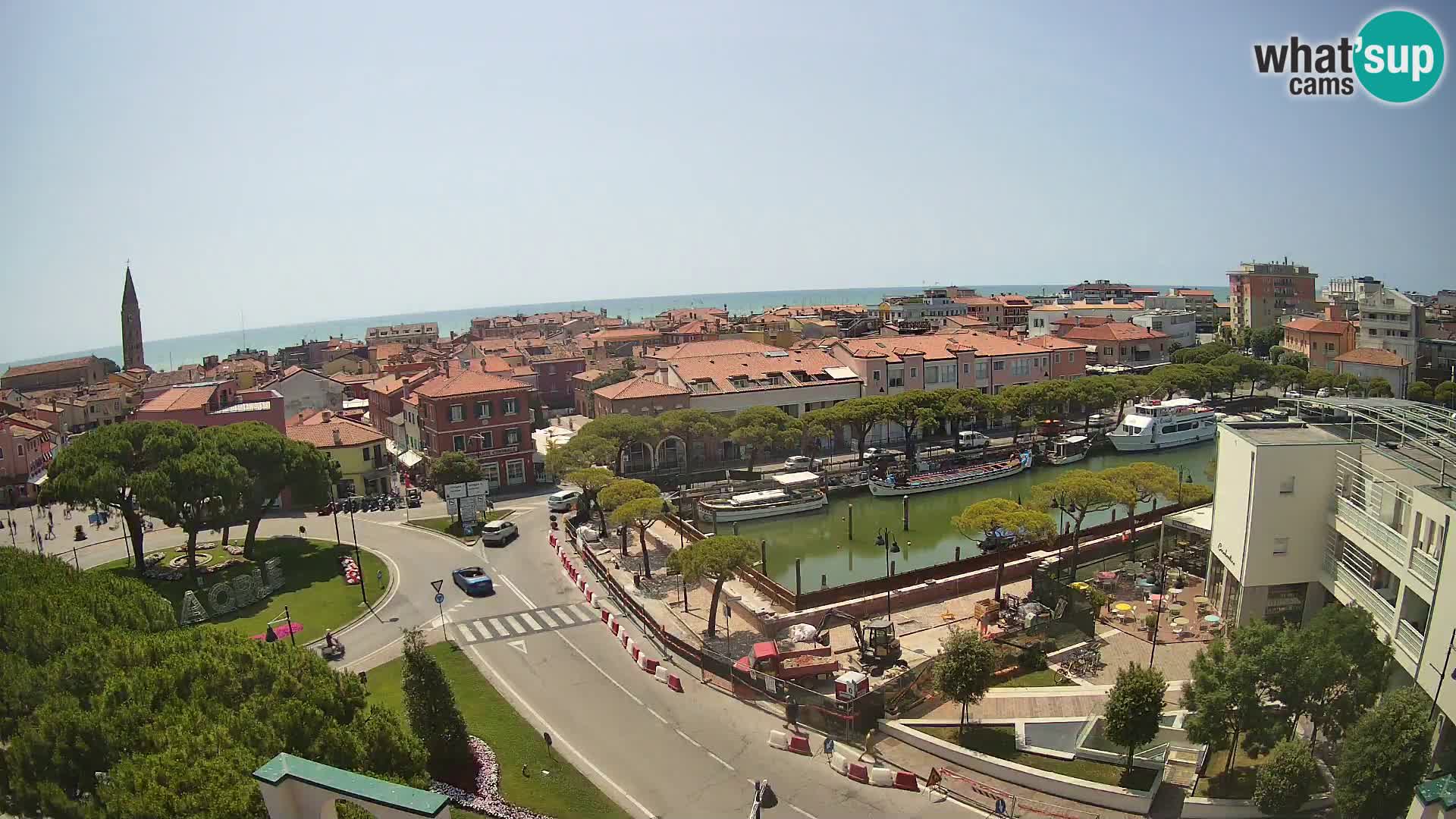 Hotel Cleofe Webcam Caorle – Entrata di Caorle