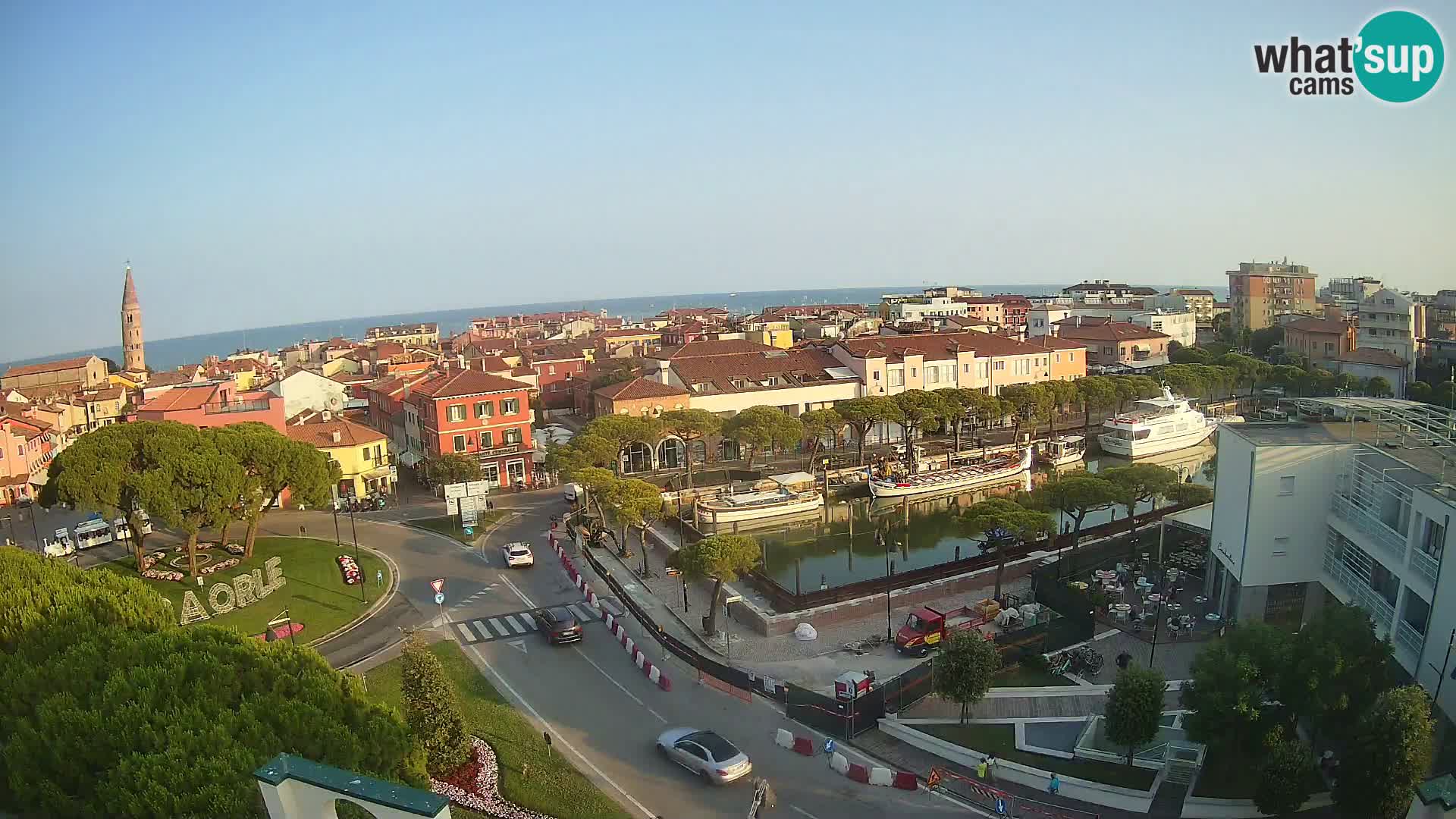 Webcam Panorama von Caorle – Hotel Cleofe