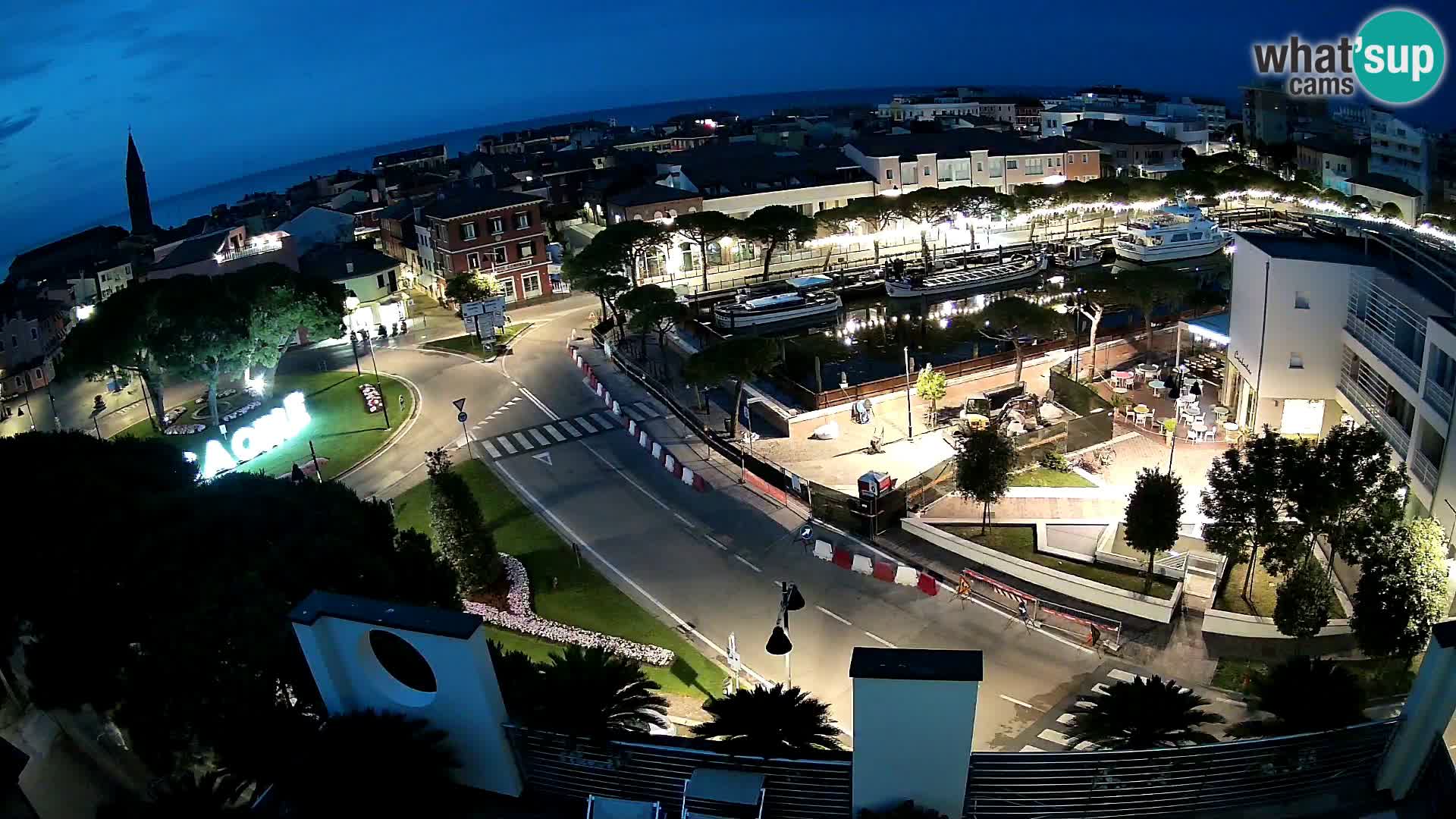 Cámara web Hotel Cleofe Caorle – Entrada de Caorle