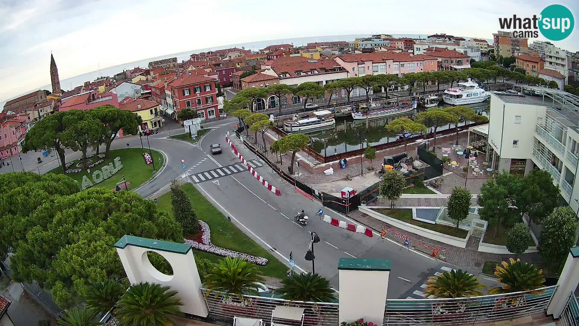 Webcam Hotel Cleofe | Panorama of Caorle old town