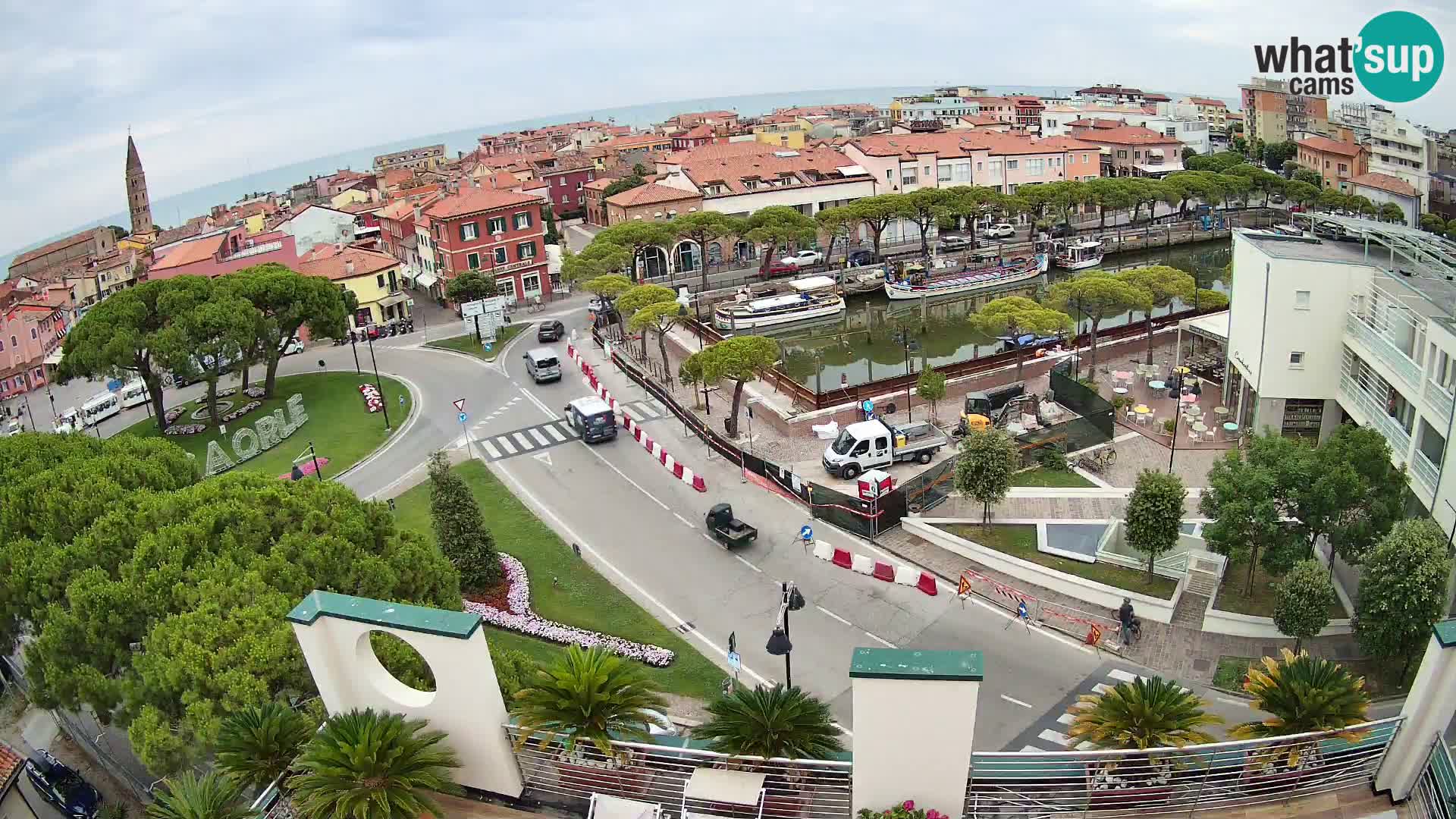 Cámara web Hotel Cleofe Caorle – Entrada de Caorle