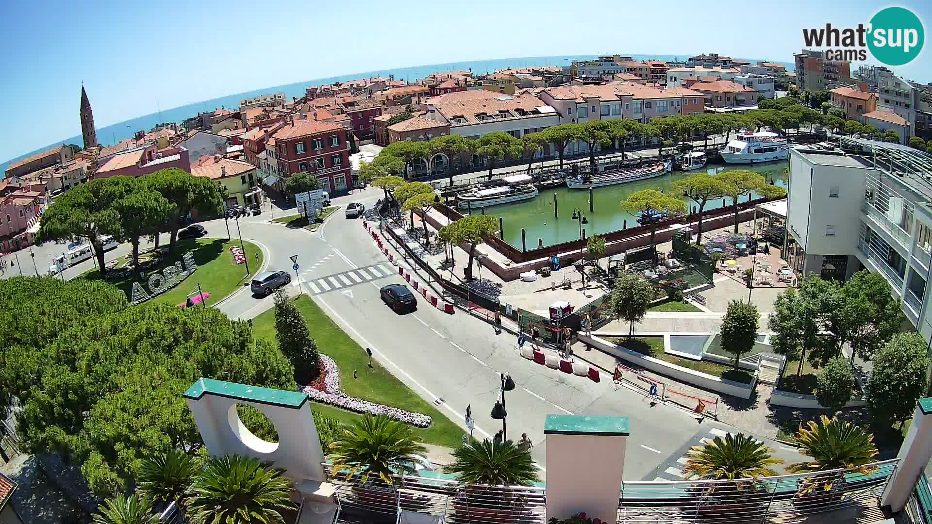 Hotel Cleofe Webcam Caorle – Entrata di Caorle