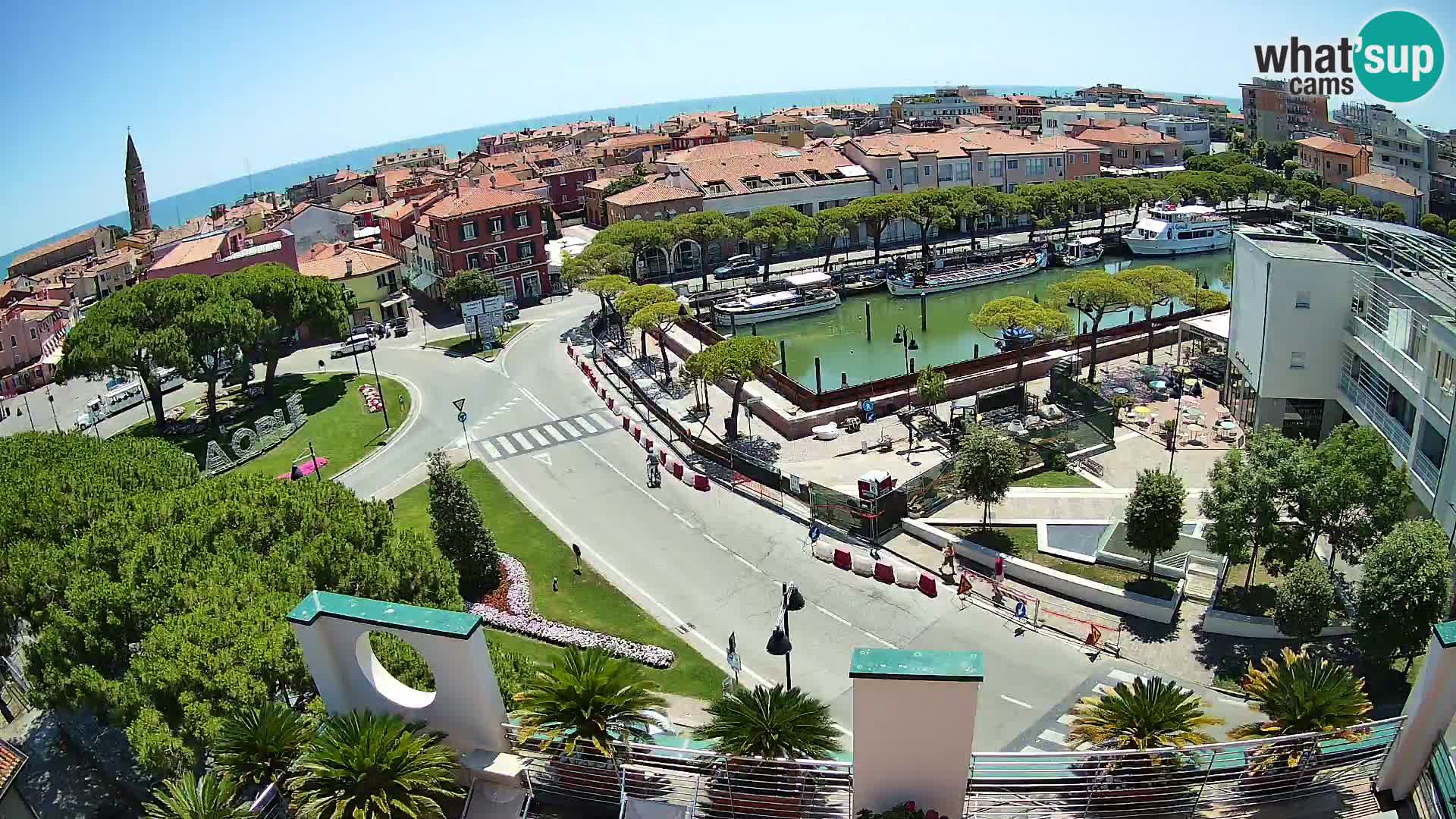 Hotel Cleofe Webcam Caorle – Entrata di Caorle