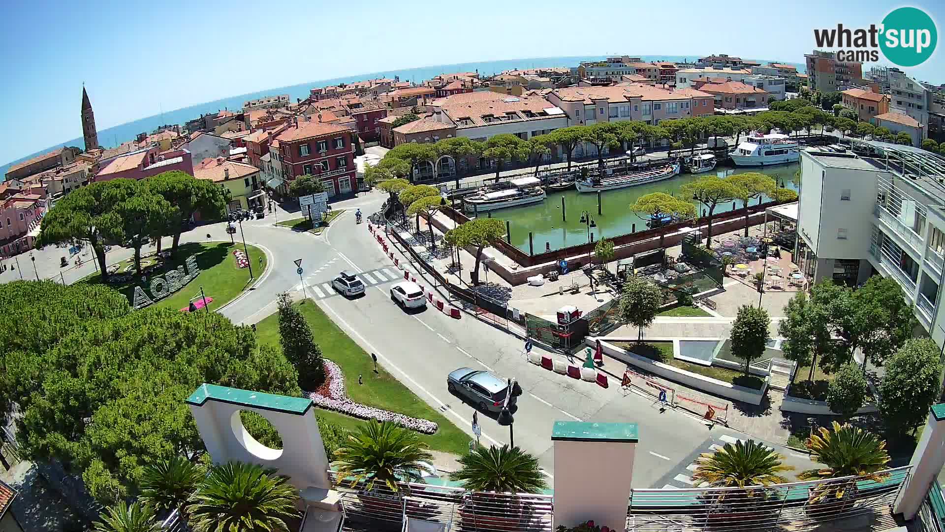 Ulaz u Caorle  Web kamera hotel Cleofe Caorle