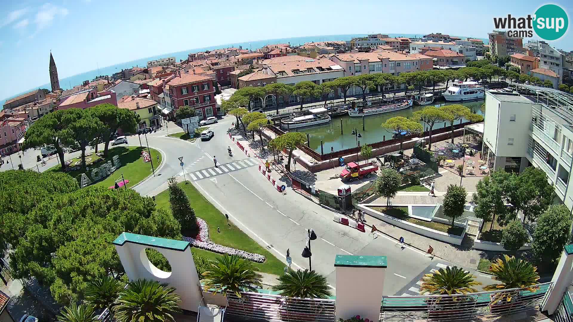 Hotel Cleofe Webcam Caorle – Entrata di Caorle