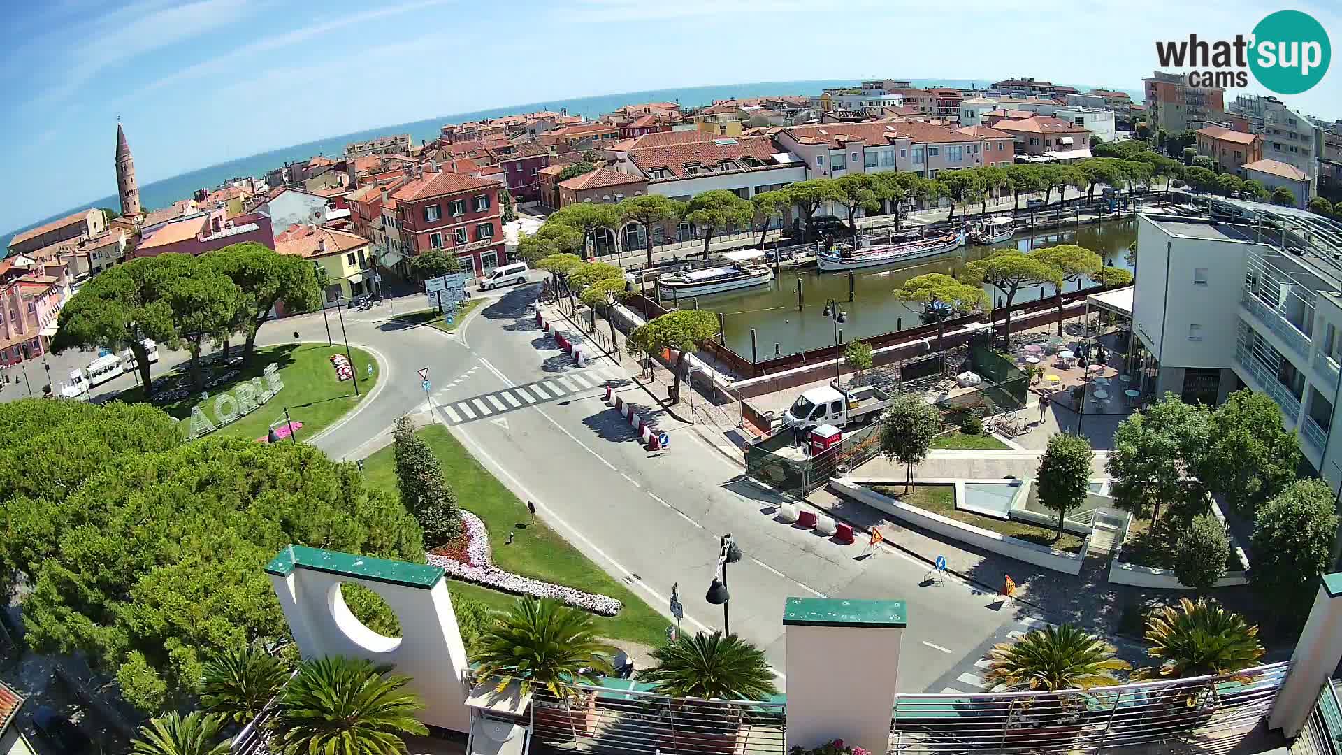 Hotel Cleofe Webcam Caorle – Entrata di Caorle