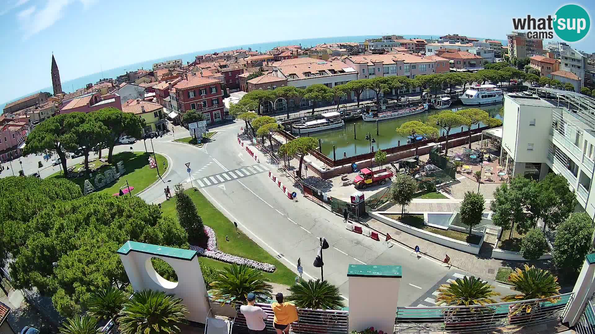Cámara web Hotel Cleofe Caorle – Entrada de Caorle