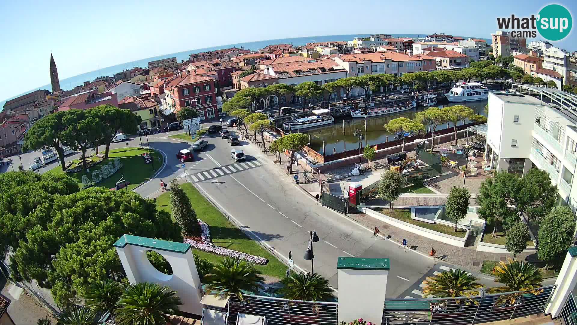 Hotel Cleofe Webcam Caorle – Entrata di Caorle