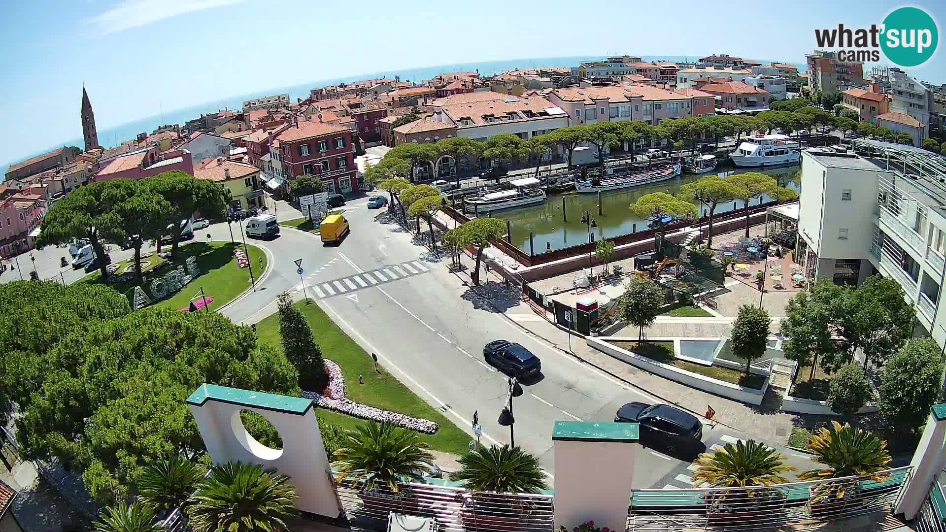 Ulaz u Caorle  Web kamera hotel Cleofe Caorle
