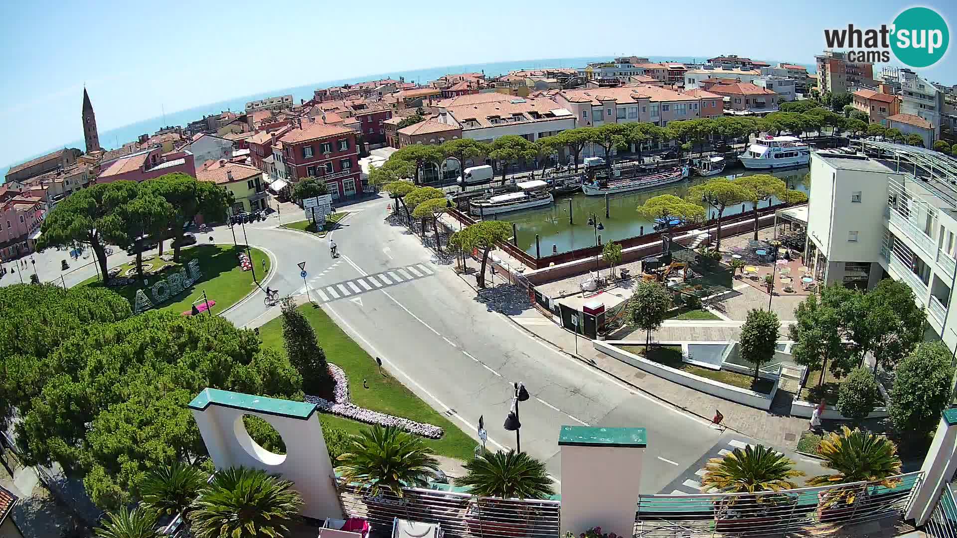 Ulaz u Caorle  Web kamera hotel Cleofe Caorle