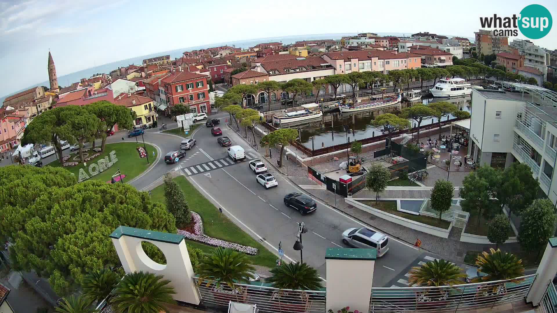 Cámara web Hotel Cleofe Caorle – Entrada de Caorle