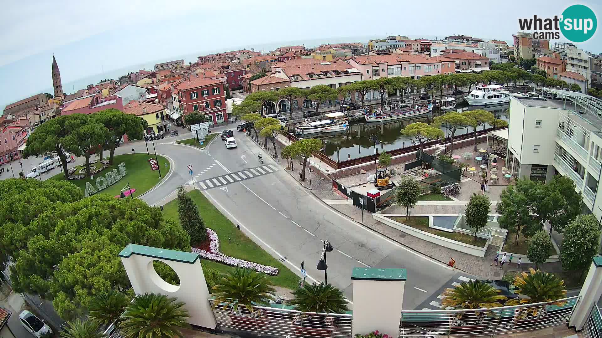 Webcam Hotel Cleofe | Panorama of Caorle old town
