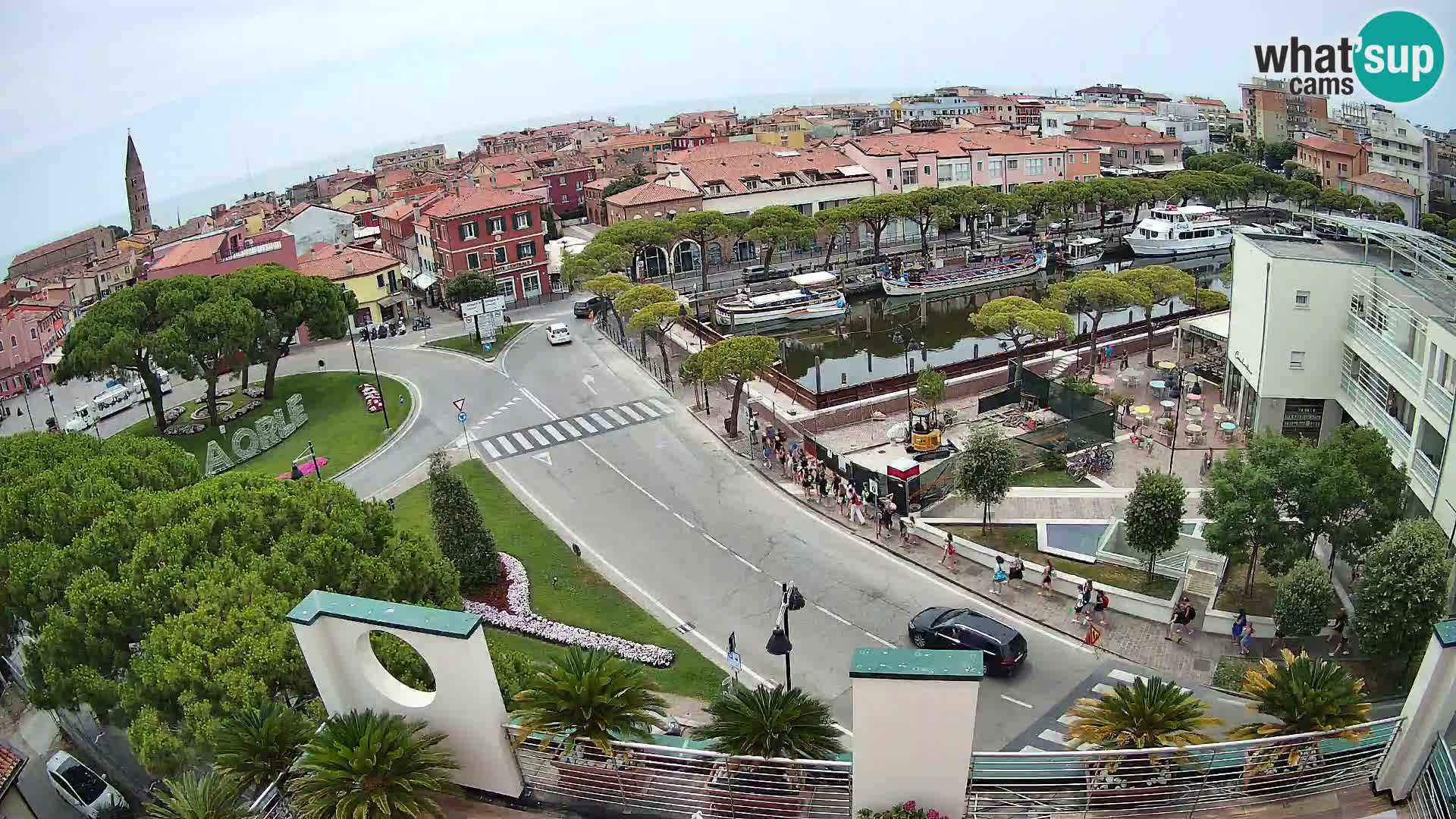 Webcam Panorama von Caorle – Hotel Cleofe