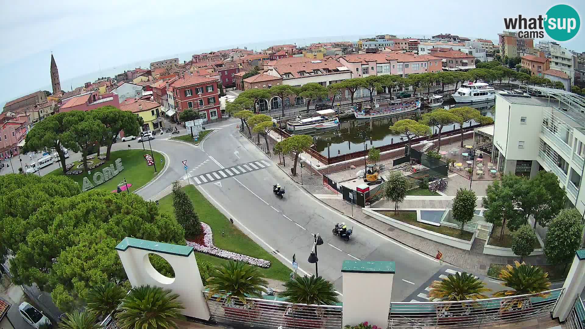 Ulaz u Caorle  Web kamera hotel Cleofe Caorle