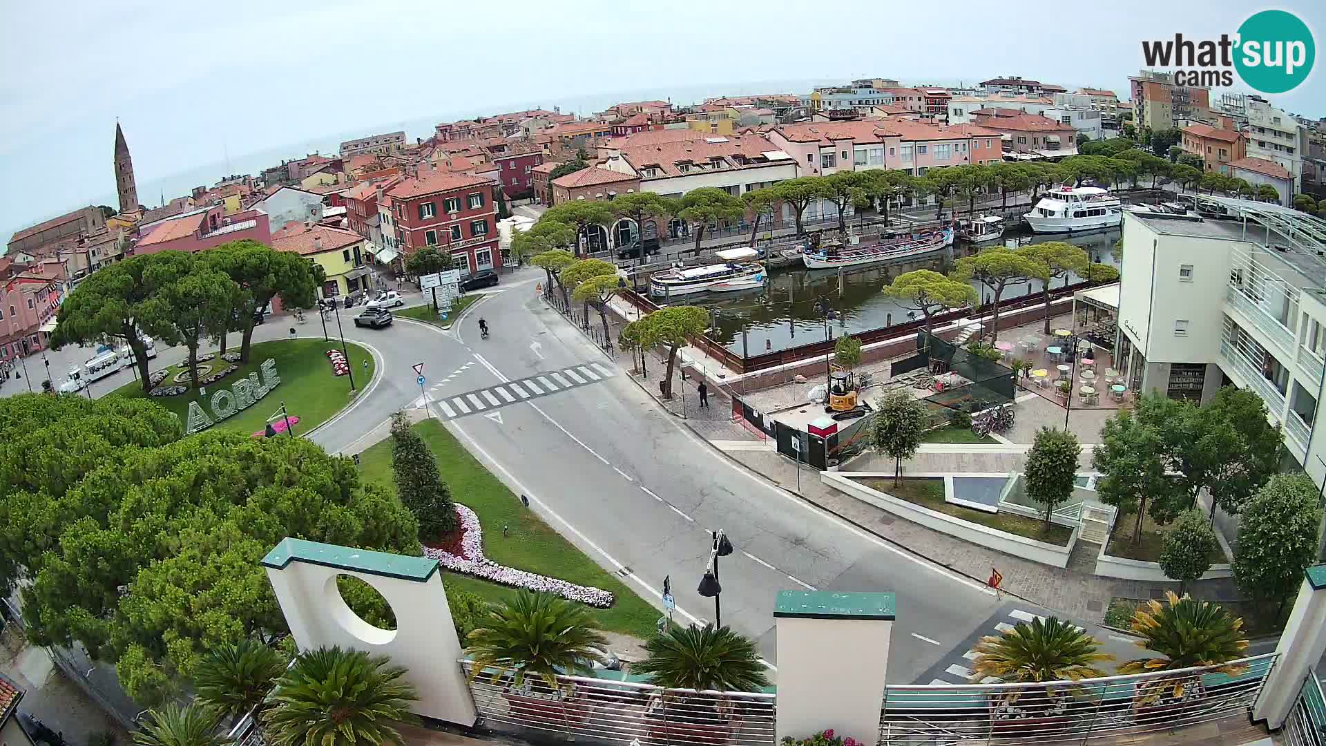 Ulaz u Caorle  Web kamera hotel Cleofe Caorle