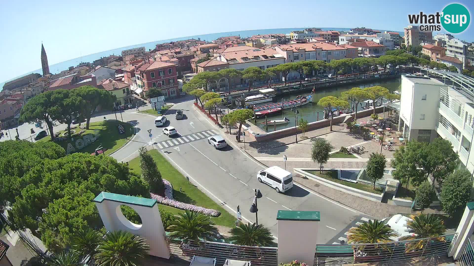 Hotel Cleofe Webcam Caorle – Entrata di Caorle