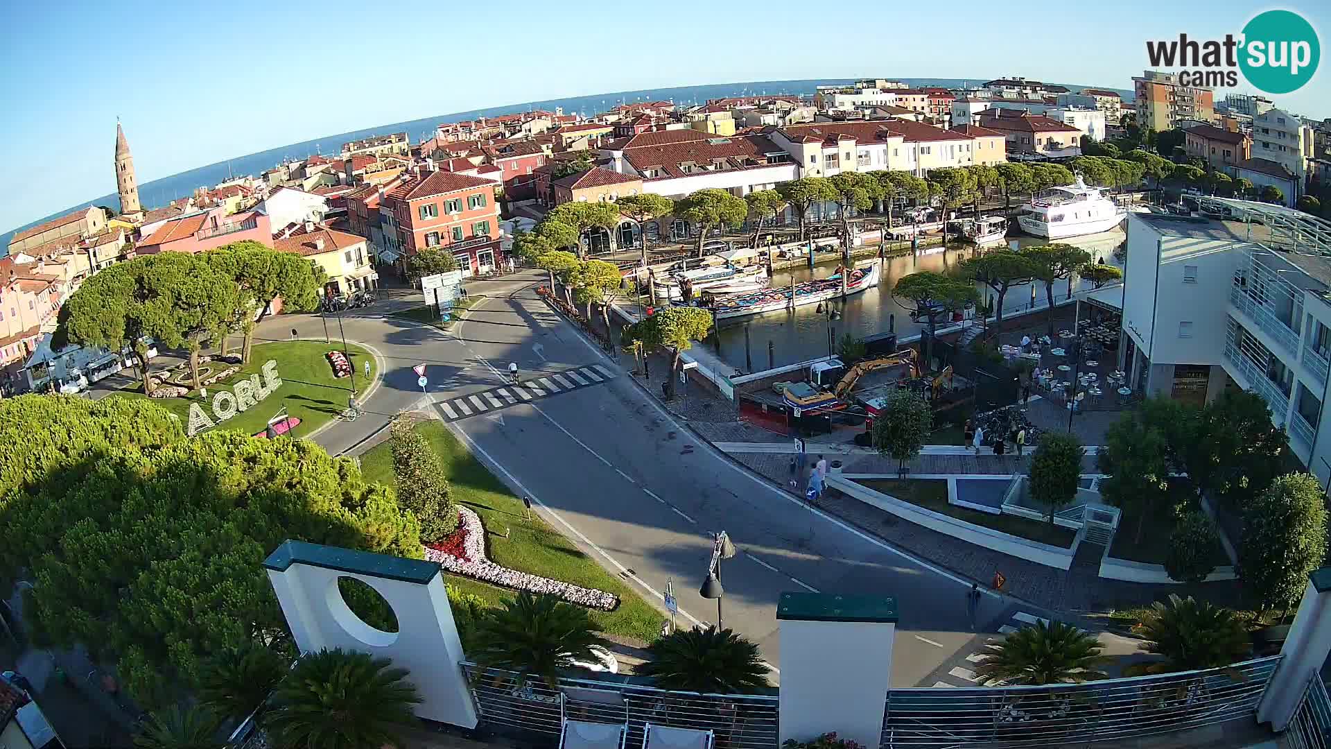 Webcam Panorama von Caorle – Hotel Cleofe
