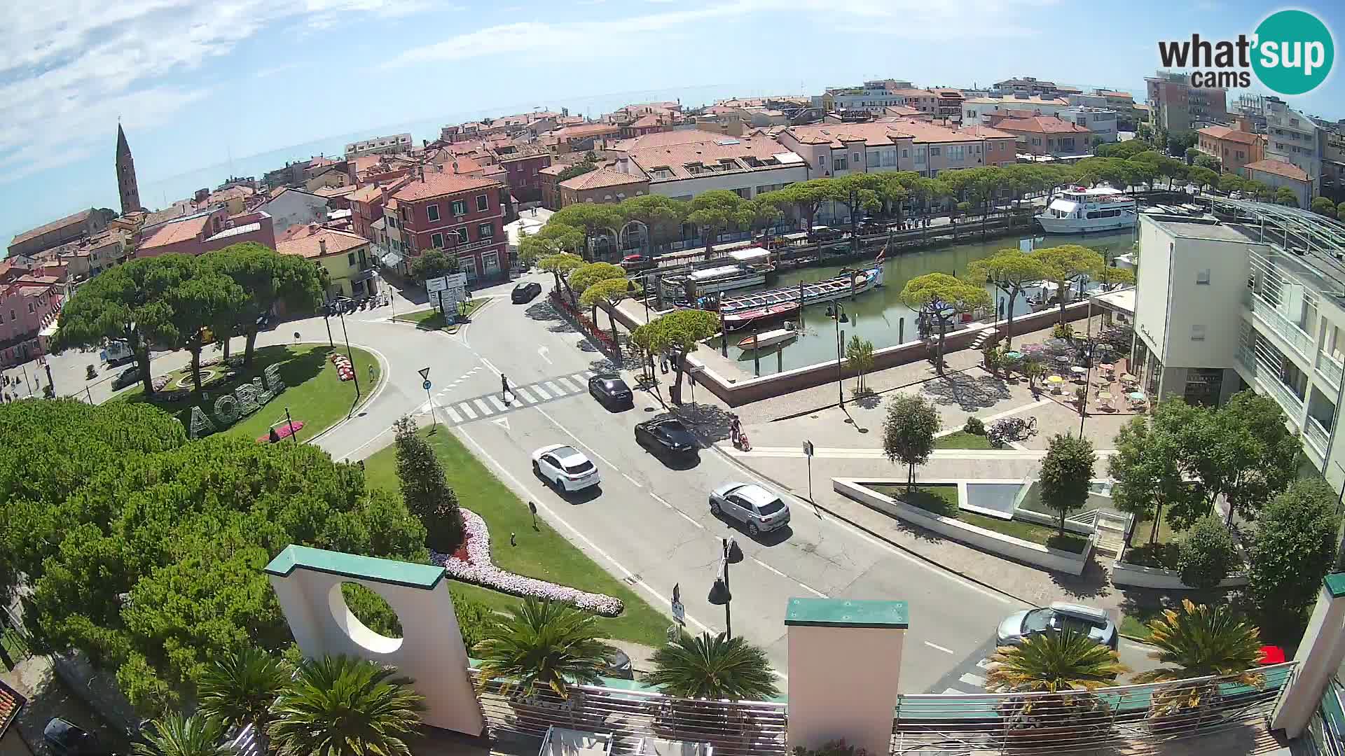 Webcam Hotel Cleofe | Panorama of Caorle old town