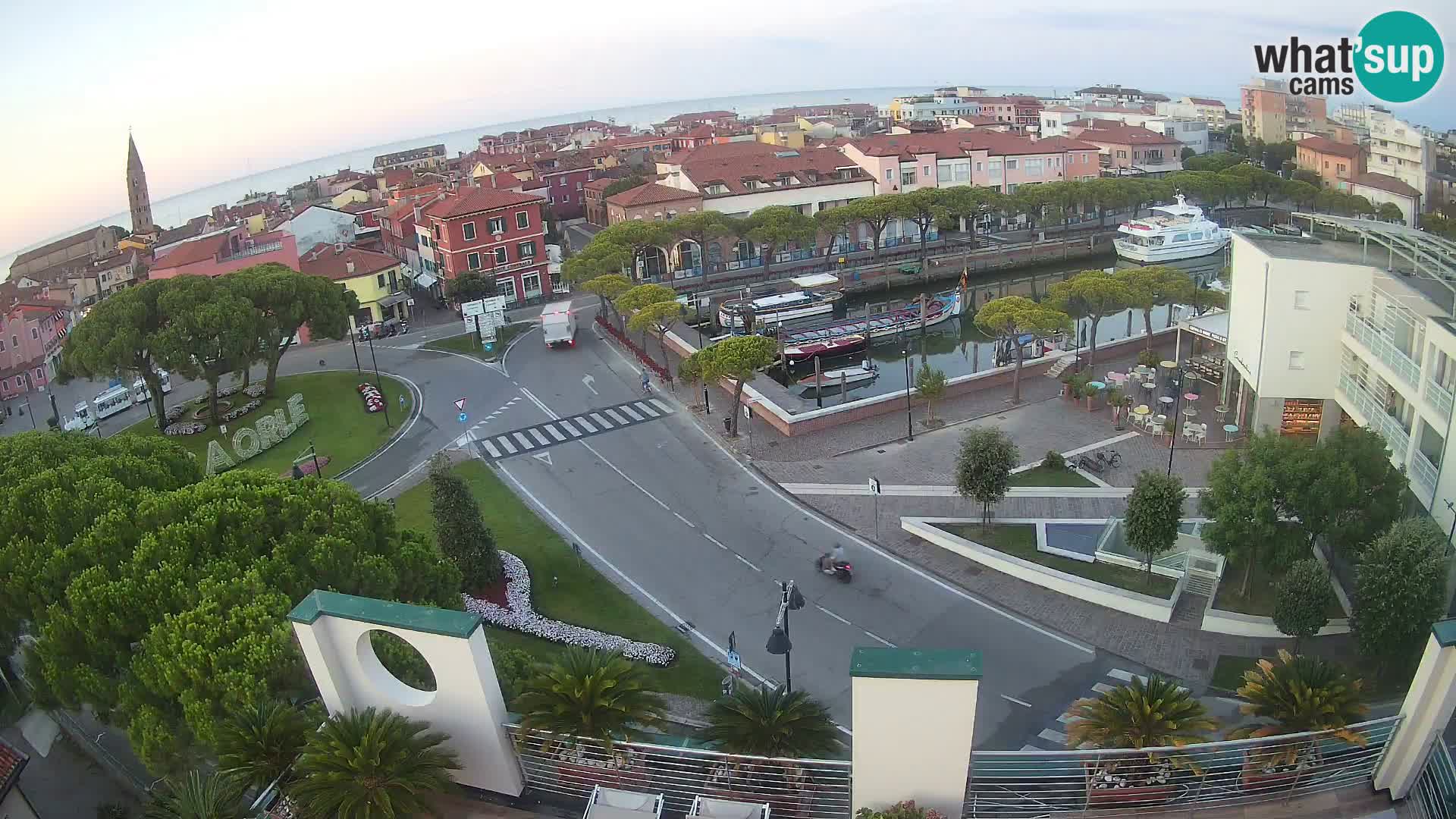 Ulaz u Caorle  Web kamera hotel Cleofe Caorle