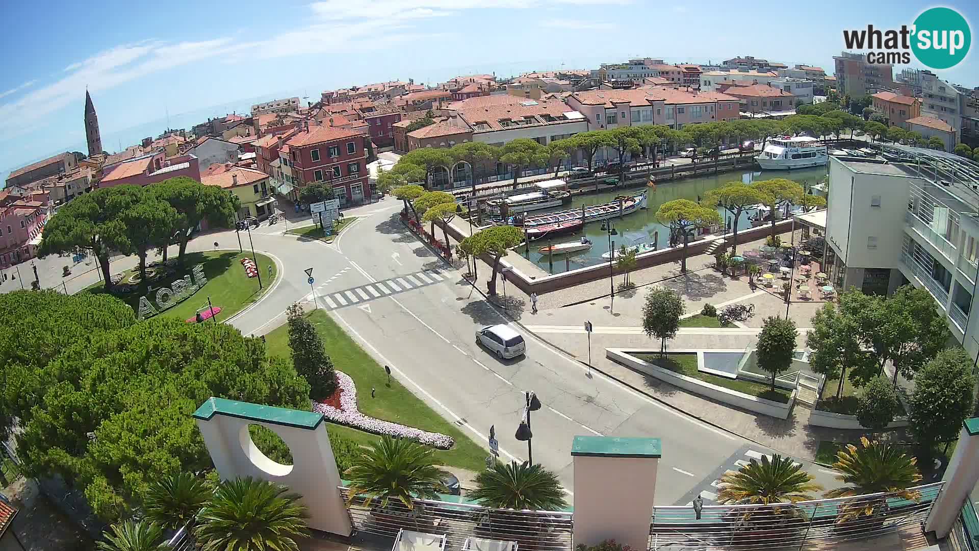 Ulaz u Caorle  Web kamera hotel Cleofe Caorle