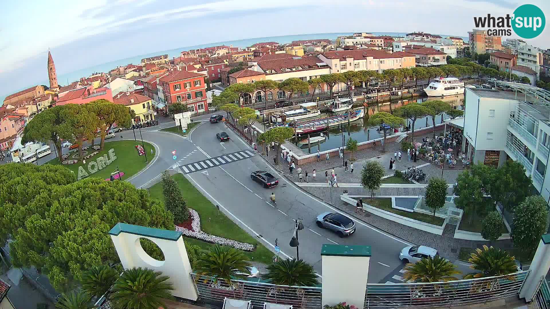 Webcam Hotel Cleofe | Panorama of Caorle old town