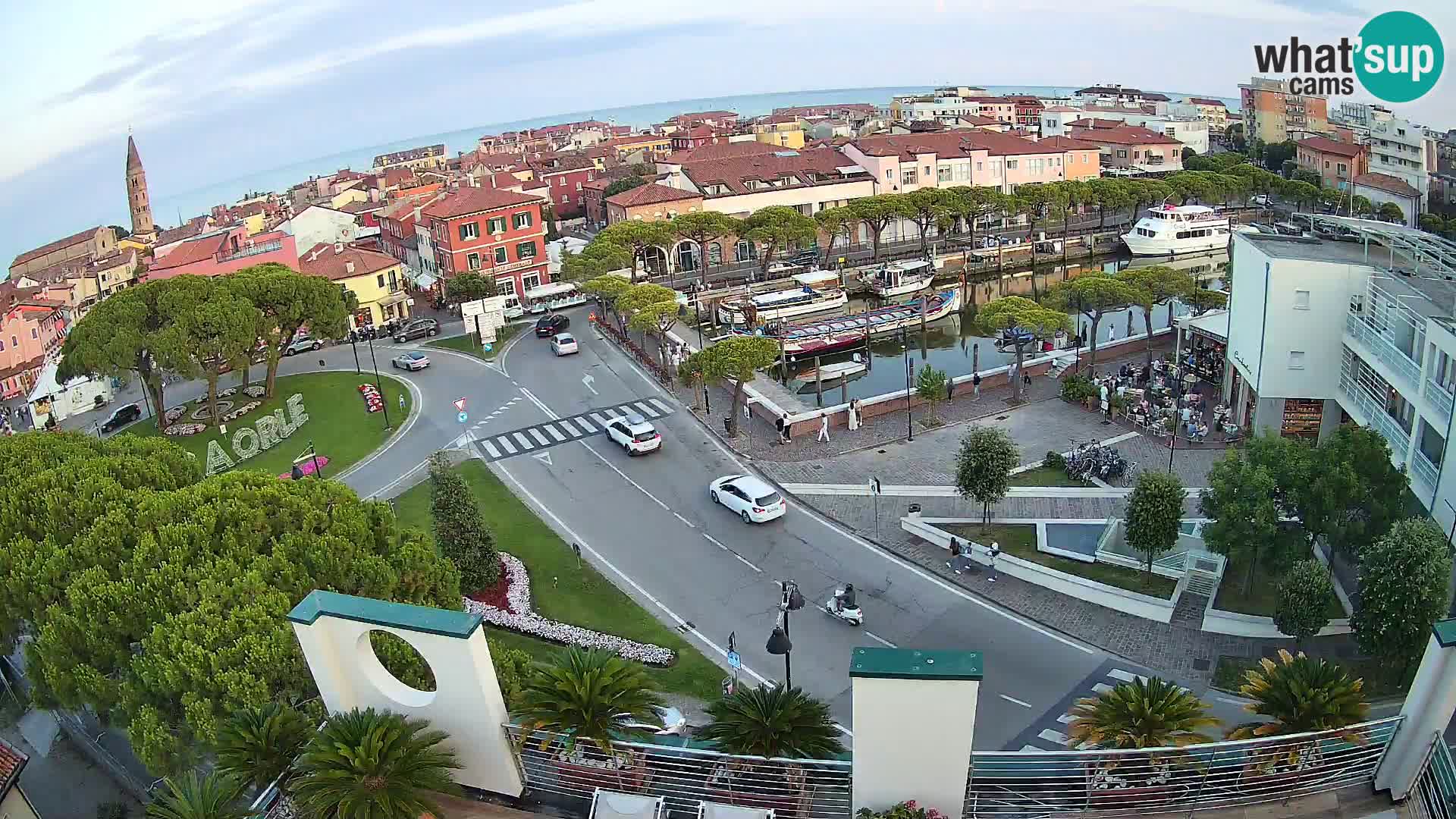 Hotel Cleofe Webcam Caorle – Entrata di Caorle