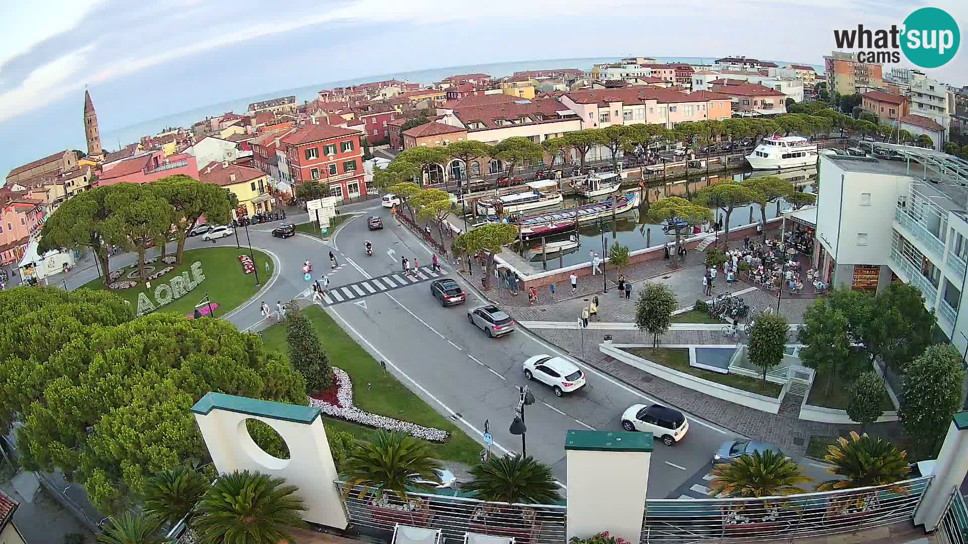 Cámara web Hotel Cleofe Caorle – Entrada de Caorle