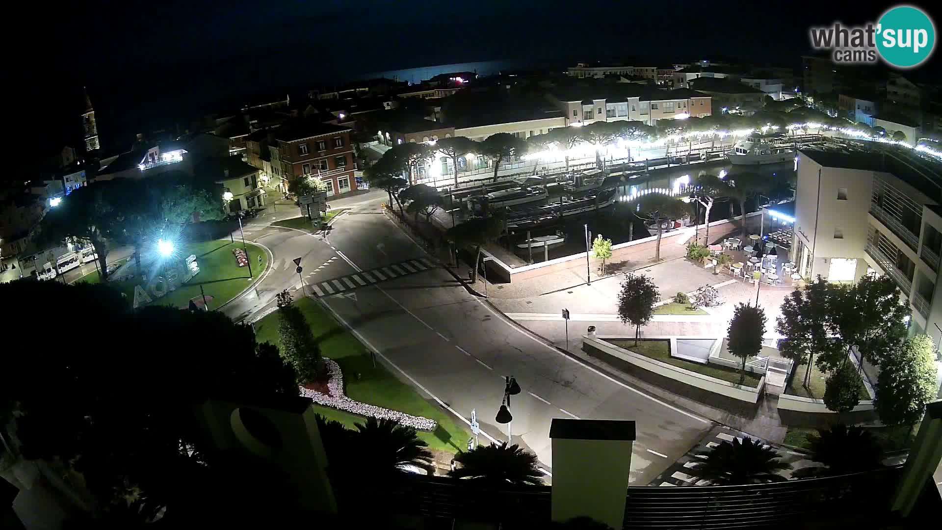Pogled na Caorle v živo – Hotel Cleofe