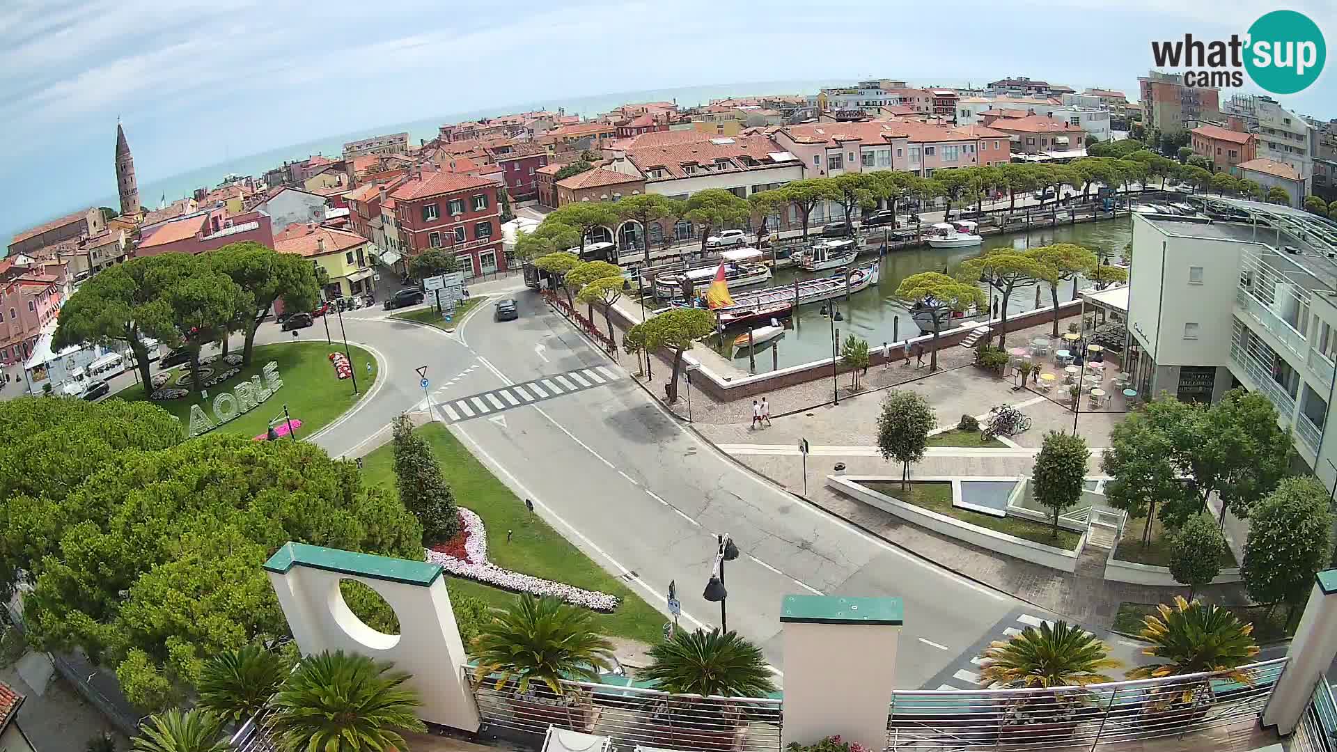 Ulaz u Caorle  Web kamera hotel Cleofe Caorle