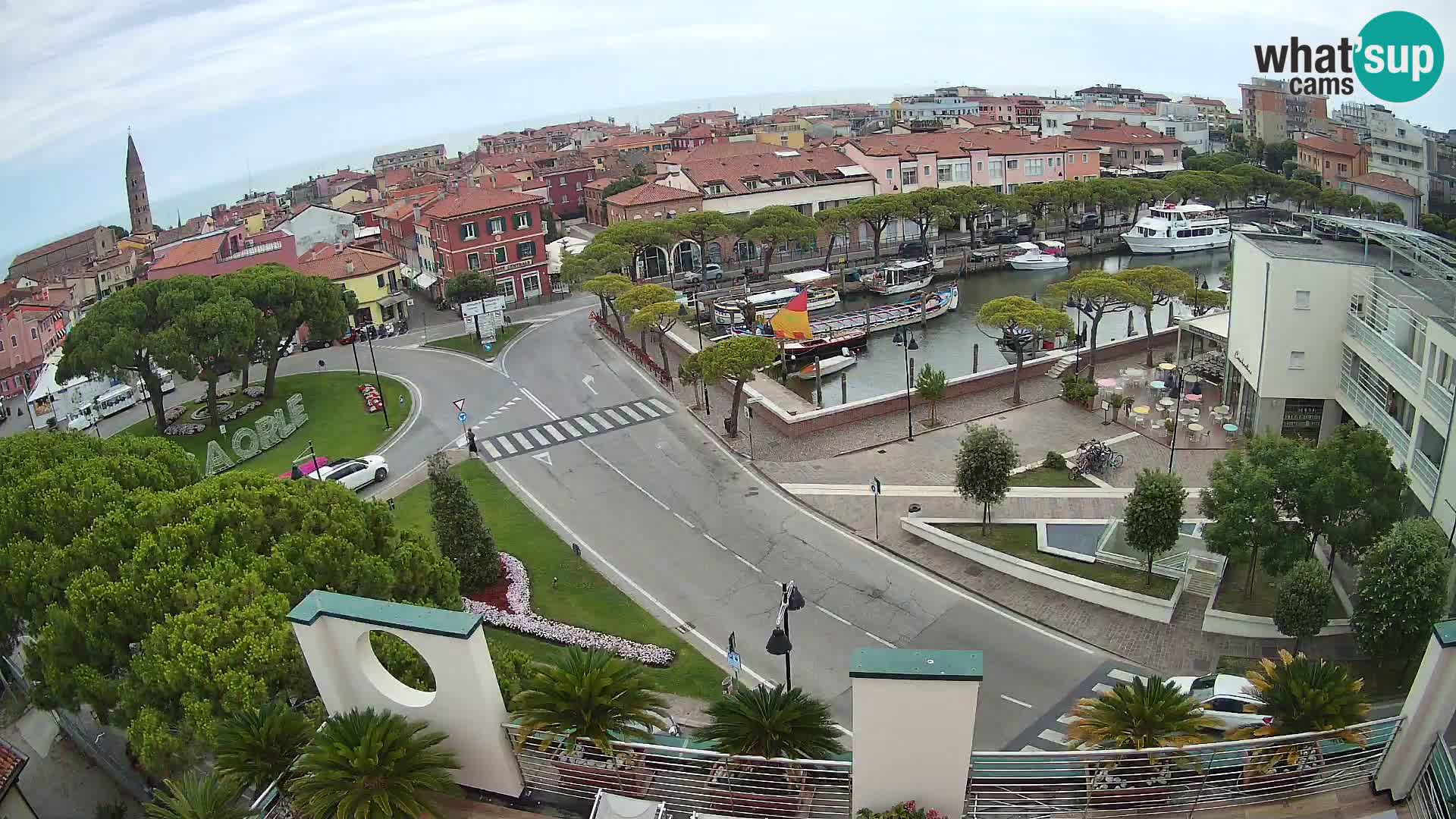 Hotel Cleofe Webcam Caorle – Entrata di Caorle