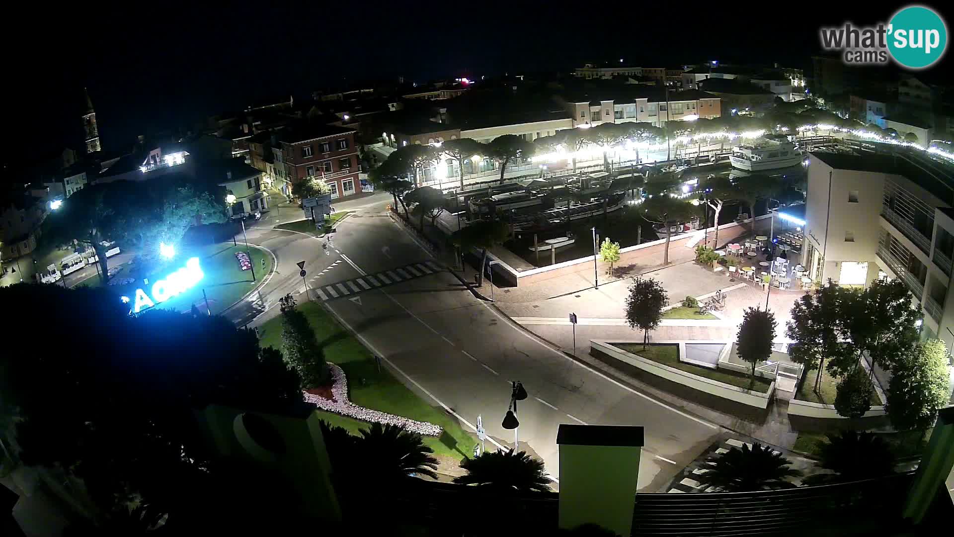 Pogled na Caorle v živo – Hotel Cleofe