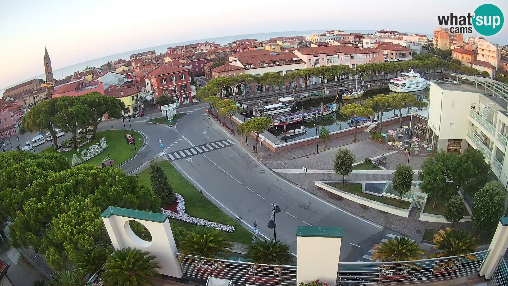 Webcam Panorama von Caorle – Hotel Cleofe