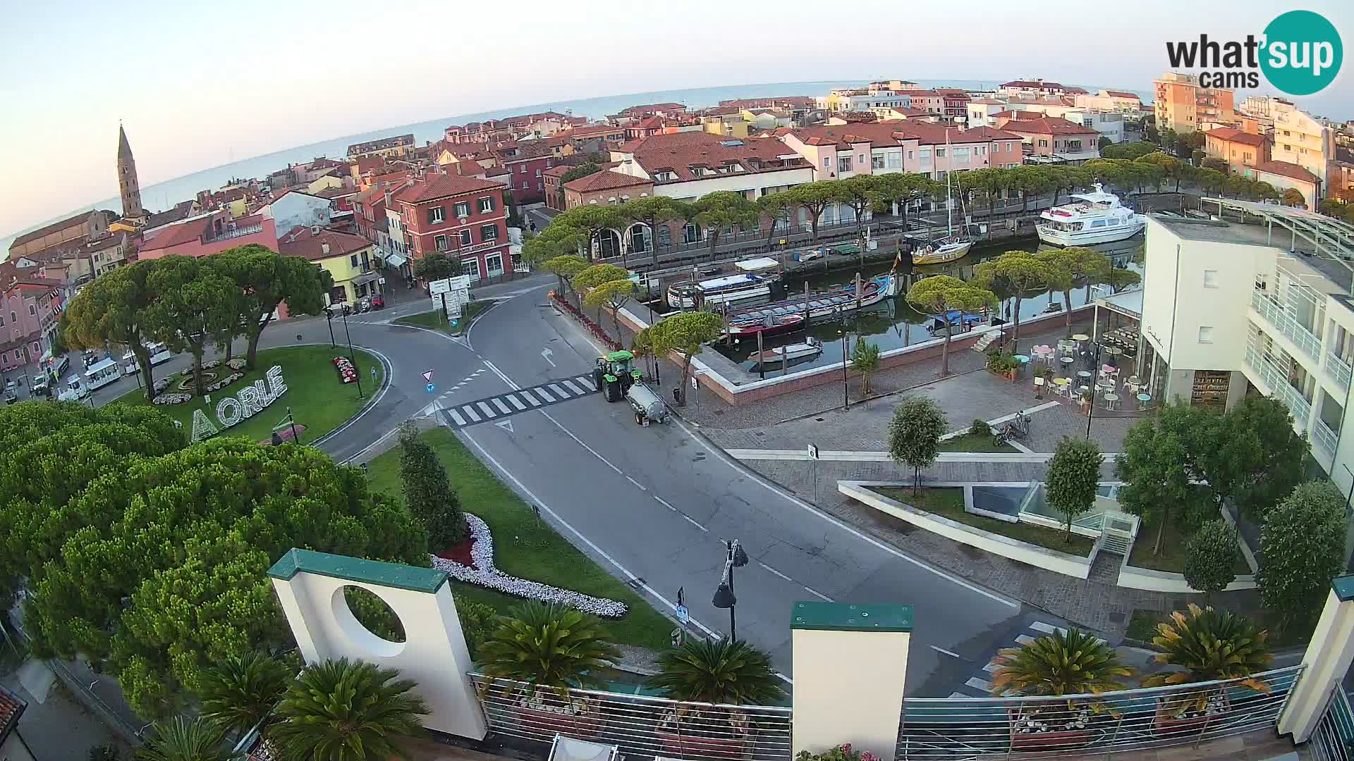 Cámara web Hotel Cleofe Caorle – Entrada de Caorle