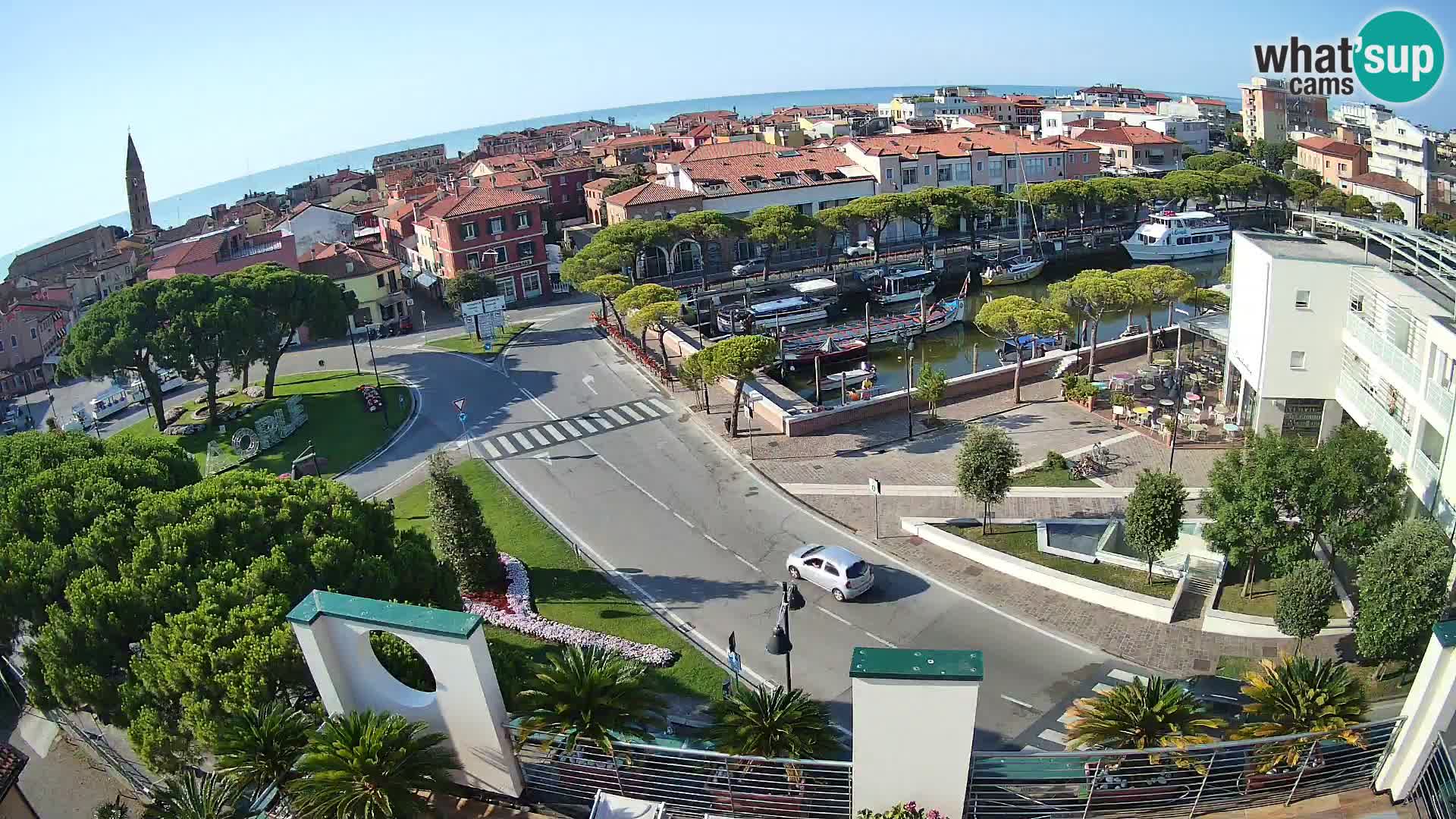 Hotel Cleofe Webcam Caorle – Entrata di Caorle