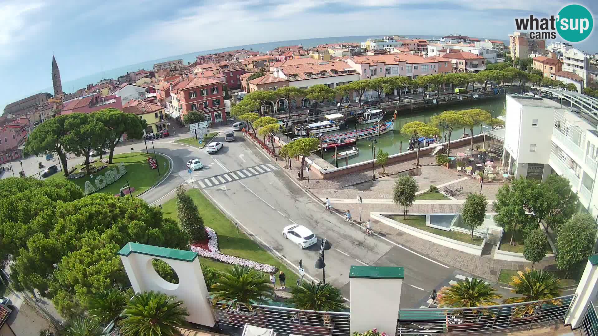 Ulaz u Caorle  Web kamera hotel Cleofe Caorle