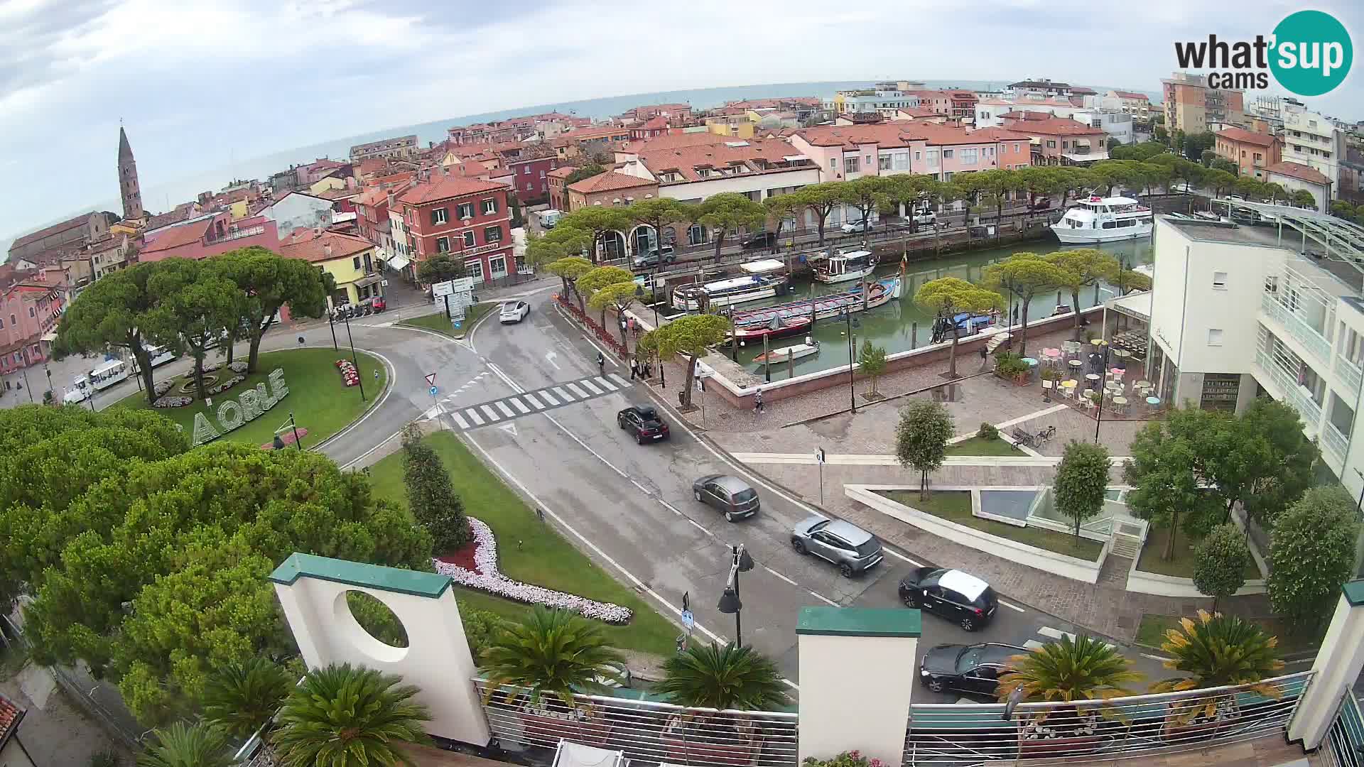 Webcam Hotel Cleofe | Panorama of Caorle old town