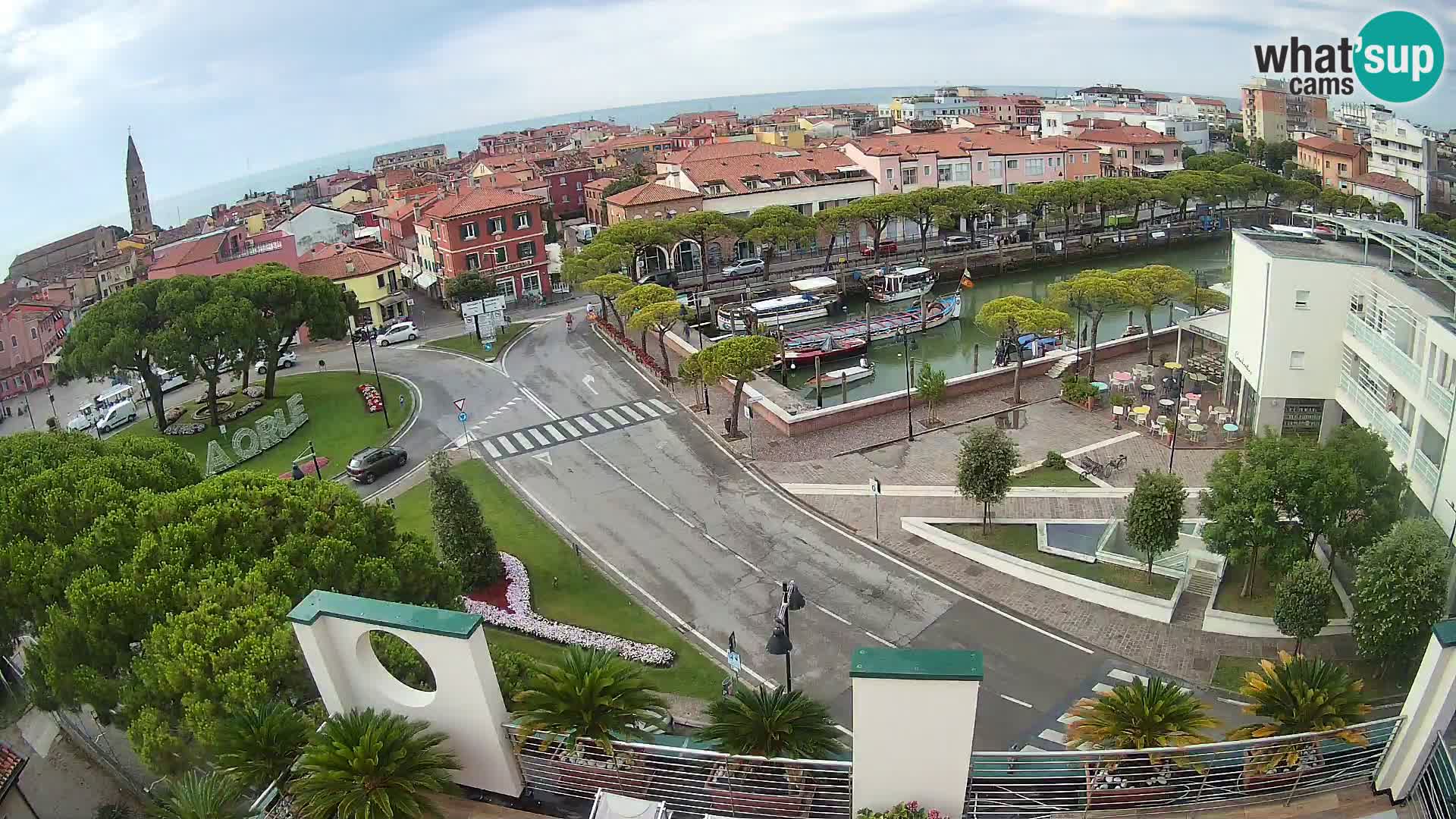 Webcam Panorama von Caorle – Hotel Cleofe