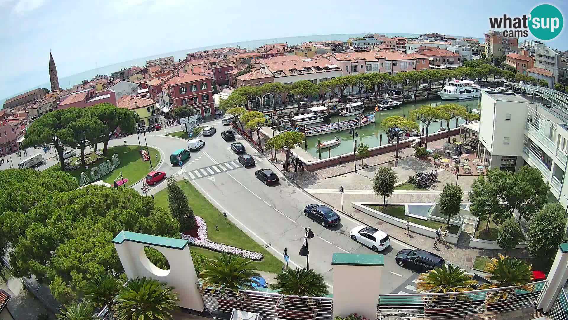 Webcam Panorama von Caorle – Hotel Cleofe