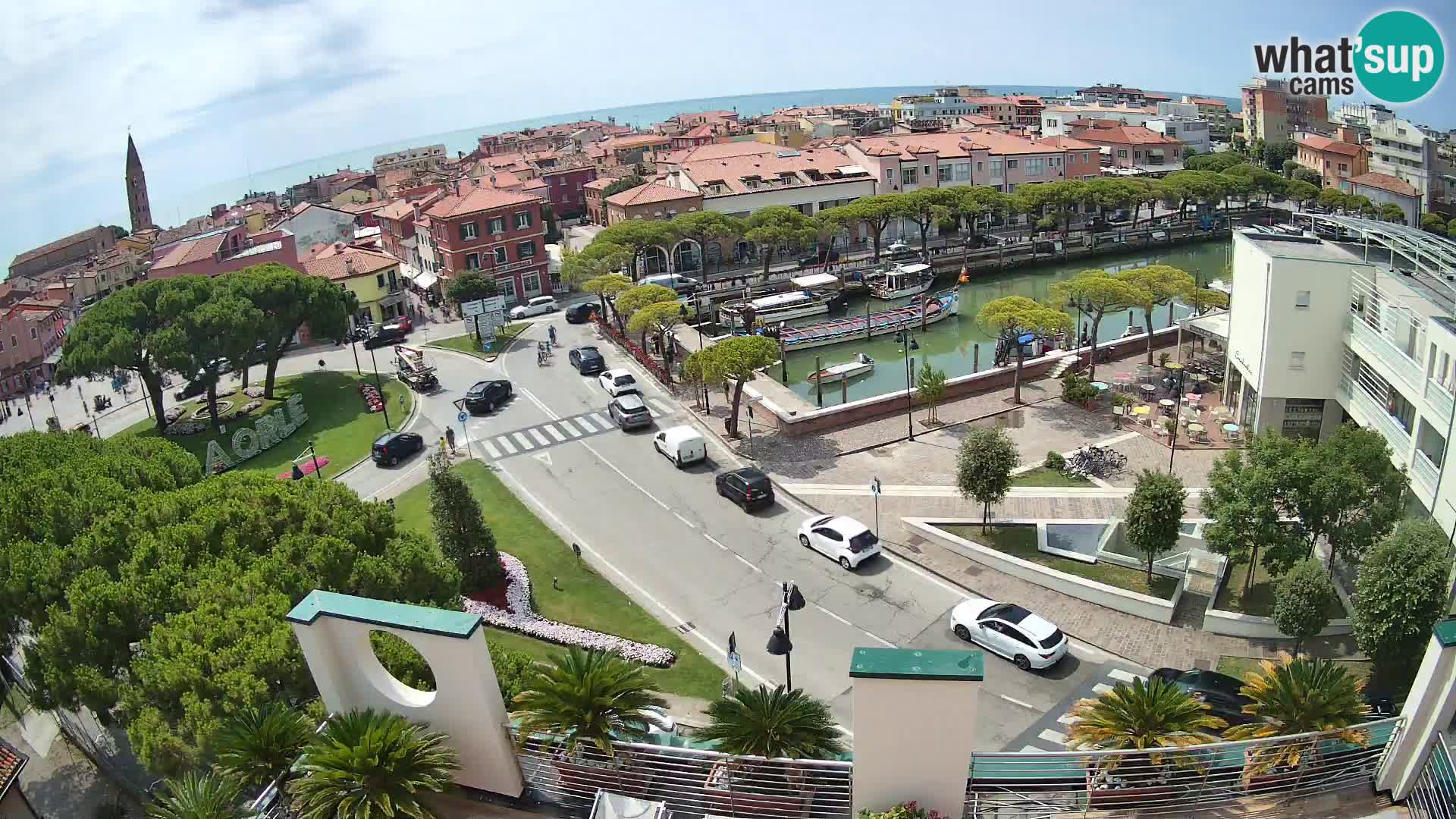 Hotel Cleofe Webcam Caorle – Entrata di Caorle