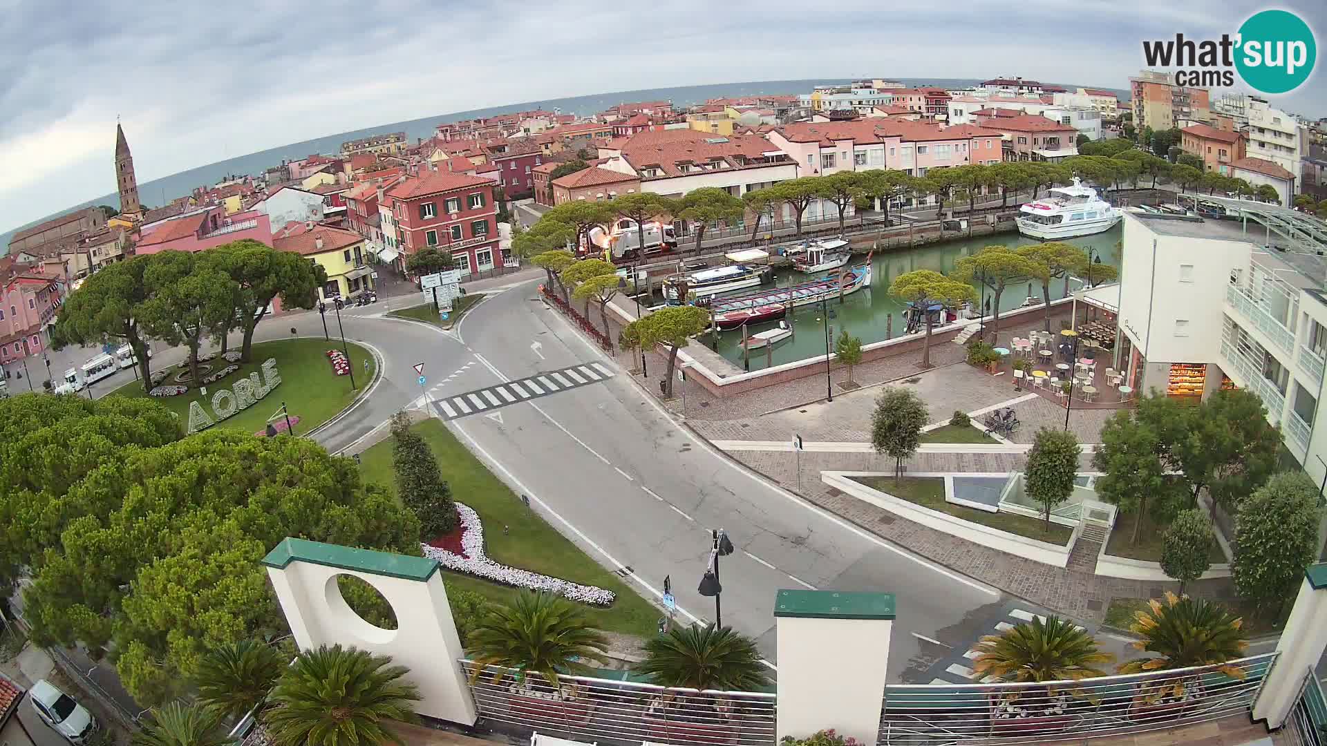 Ulaz u Caorle  Web kamera hotel Cleofe Caorle