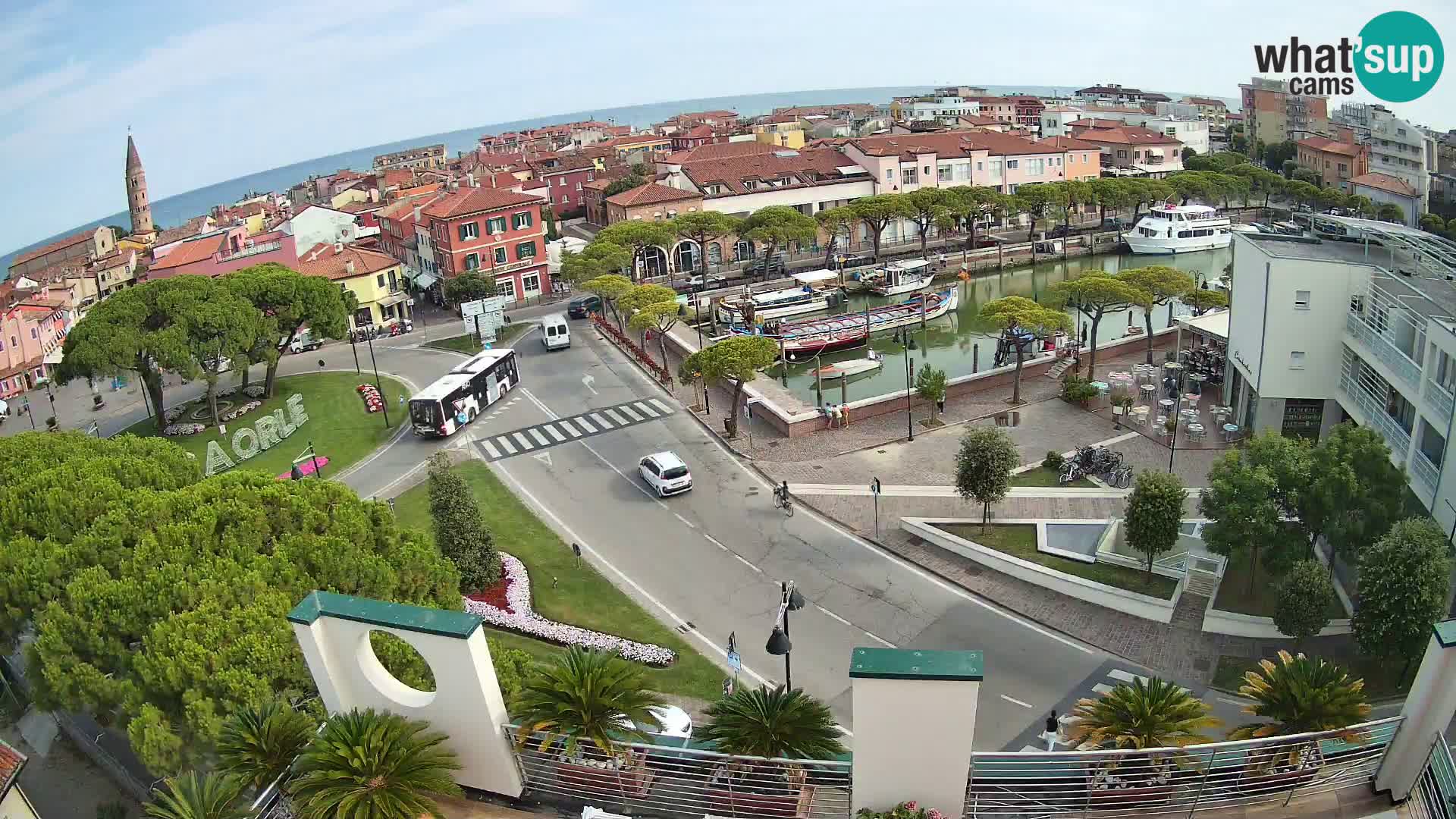 Hotel Cleofe Webcam Caorle – Entrata di Caorle