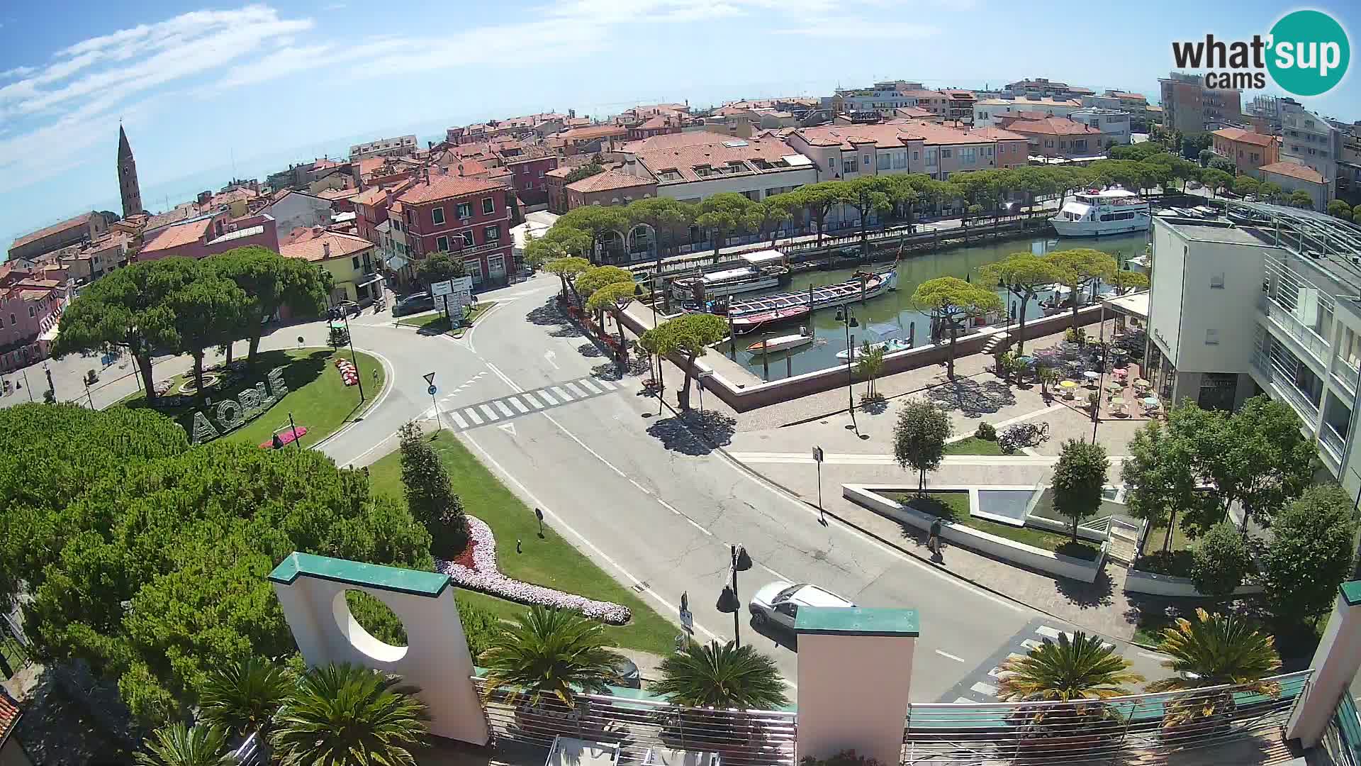 Webcam Panorama von Caorle – Hotel Cleofe