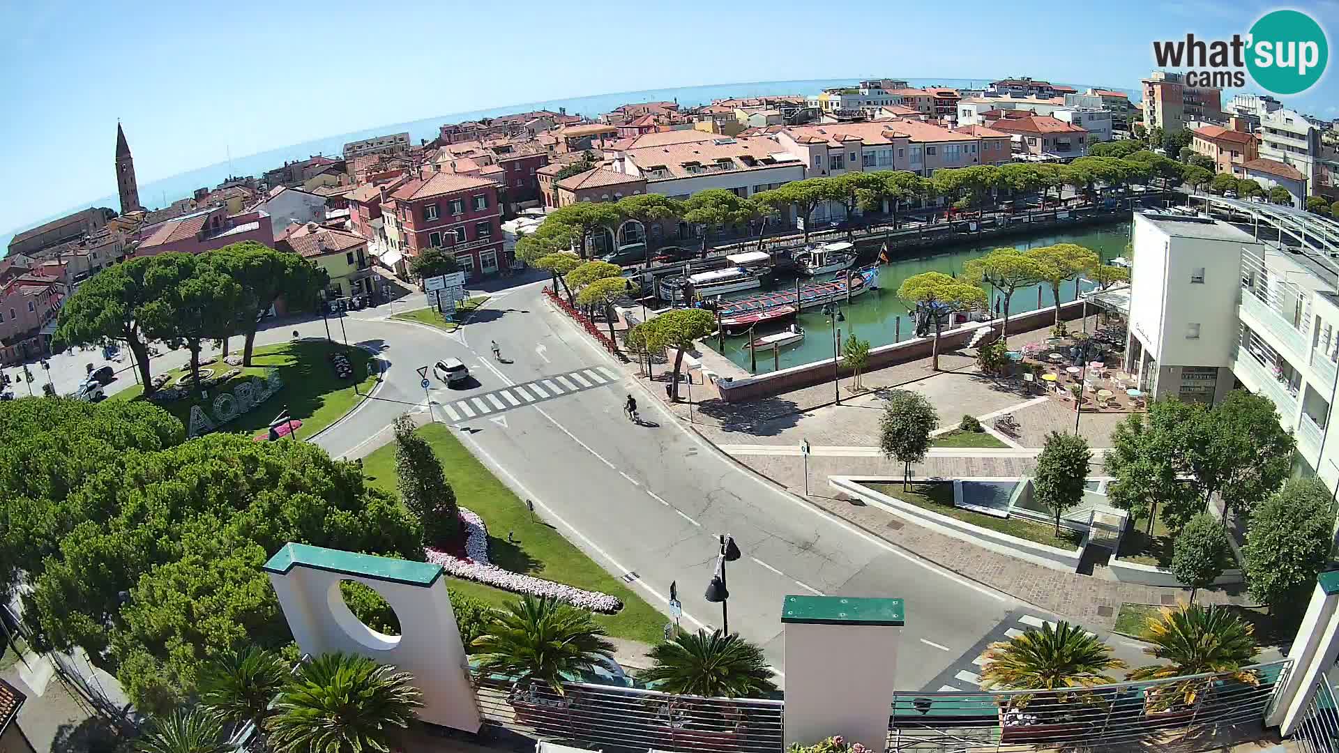 Hotel Cleofe Webcam Caorle – Entrata di Caorle