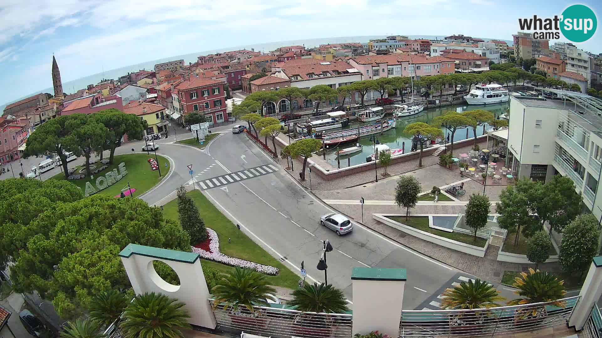 Webcam Panorama von Caorle – Hotel Cleofe