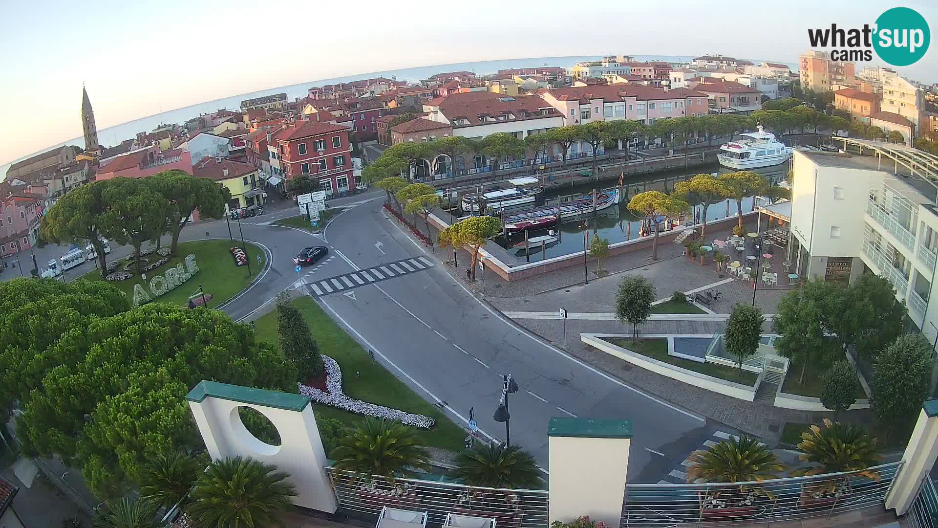 Ulaz u Caorle  Web kamera hotel Cleofe Caorle
