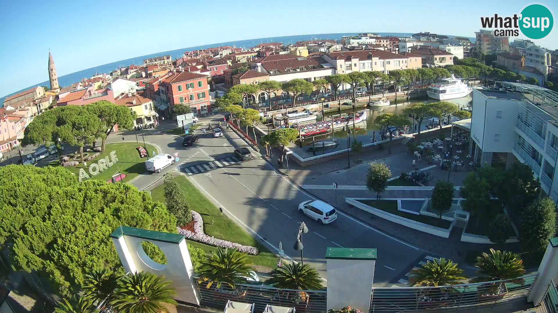 Webcam Panorama von Caorle – Hotel Cleofe