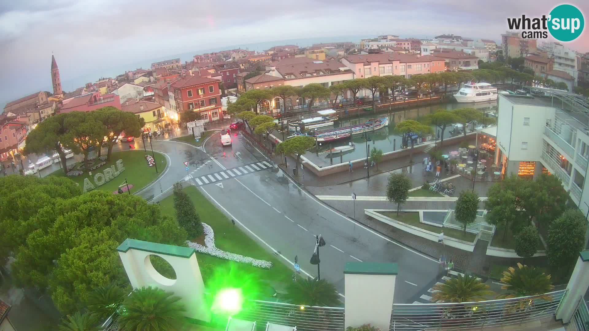 Webcam Hotel Cleofe | Panorama of Caorle old town