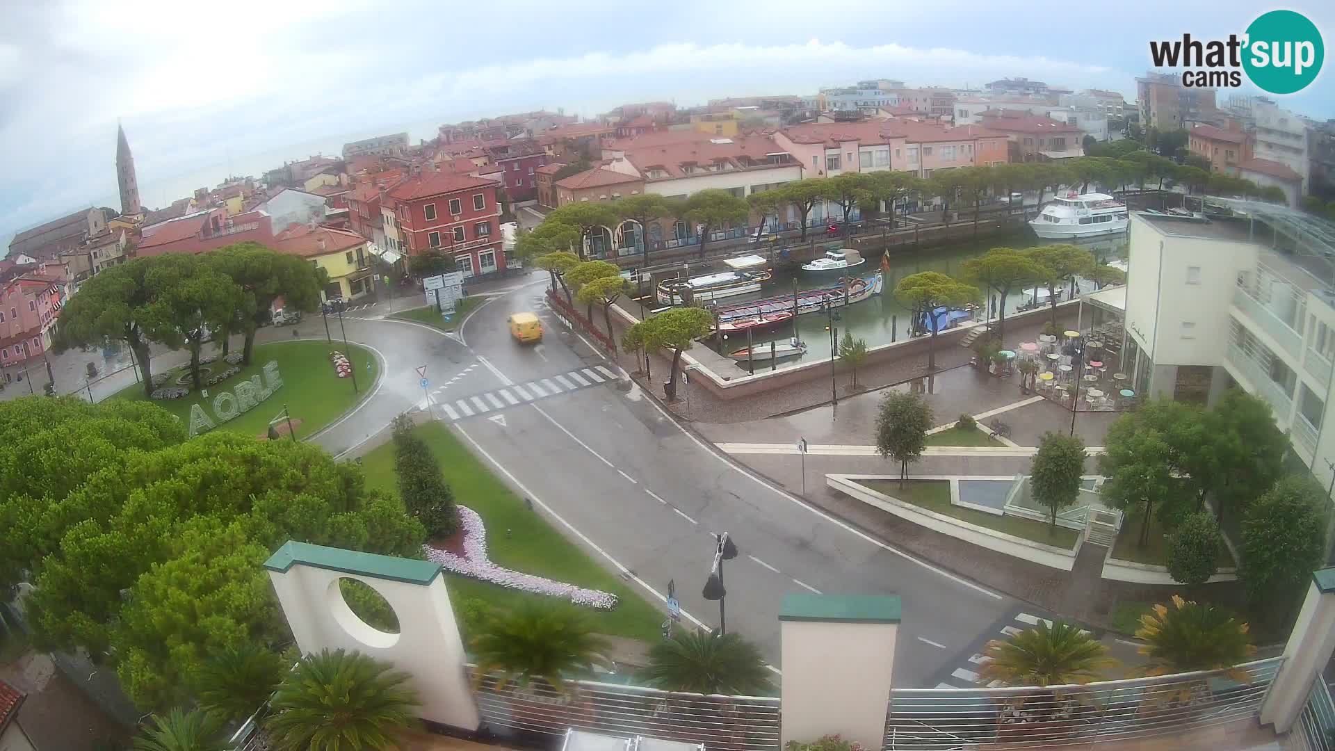 Webcam Hotel Cleofe | Panorama of Caorle old town