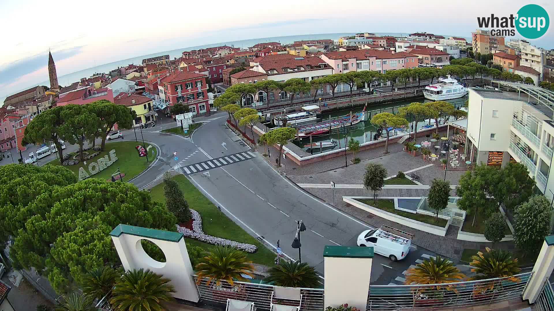 Webcam Panorama von Caorle – Hotel Cleofe