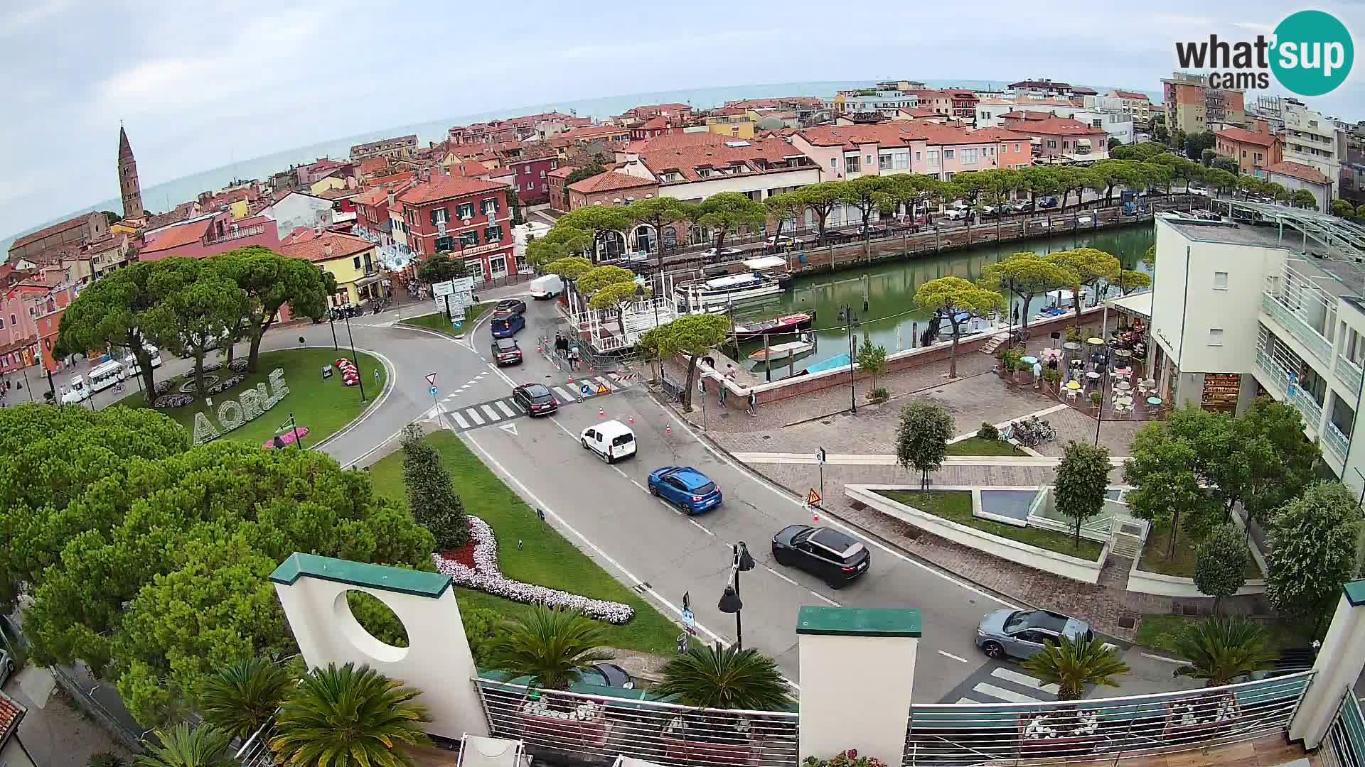 Cámara web Hotel Cleofe Caorle – Entrada de Caorle